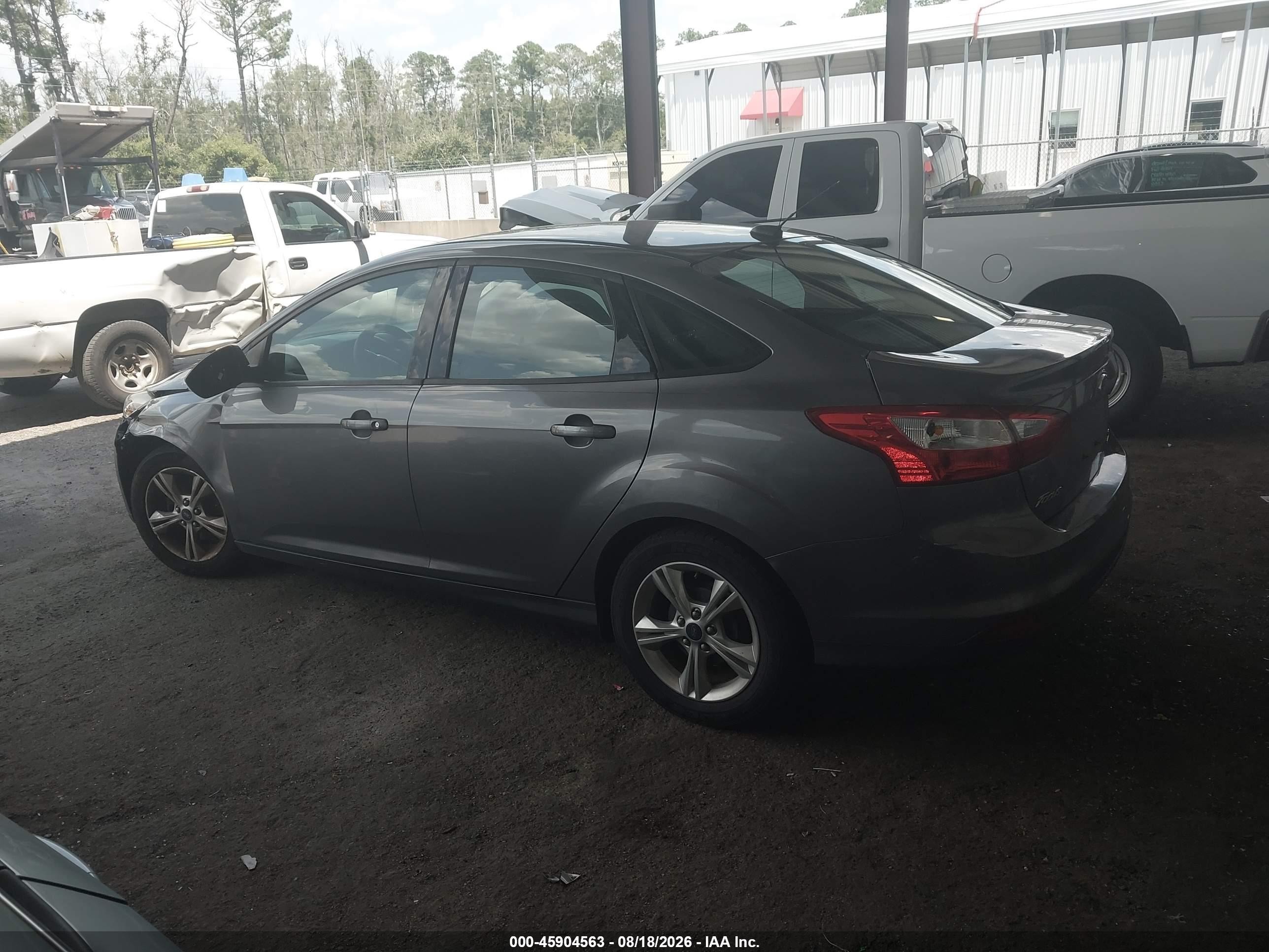 2013 Ford Focus Se Gray vin: 1FADP3F26DL305715