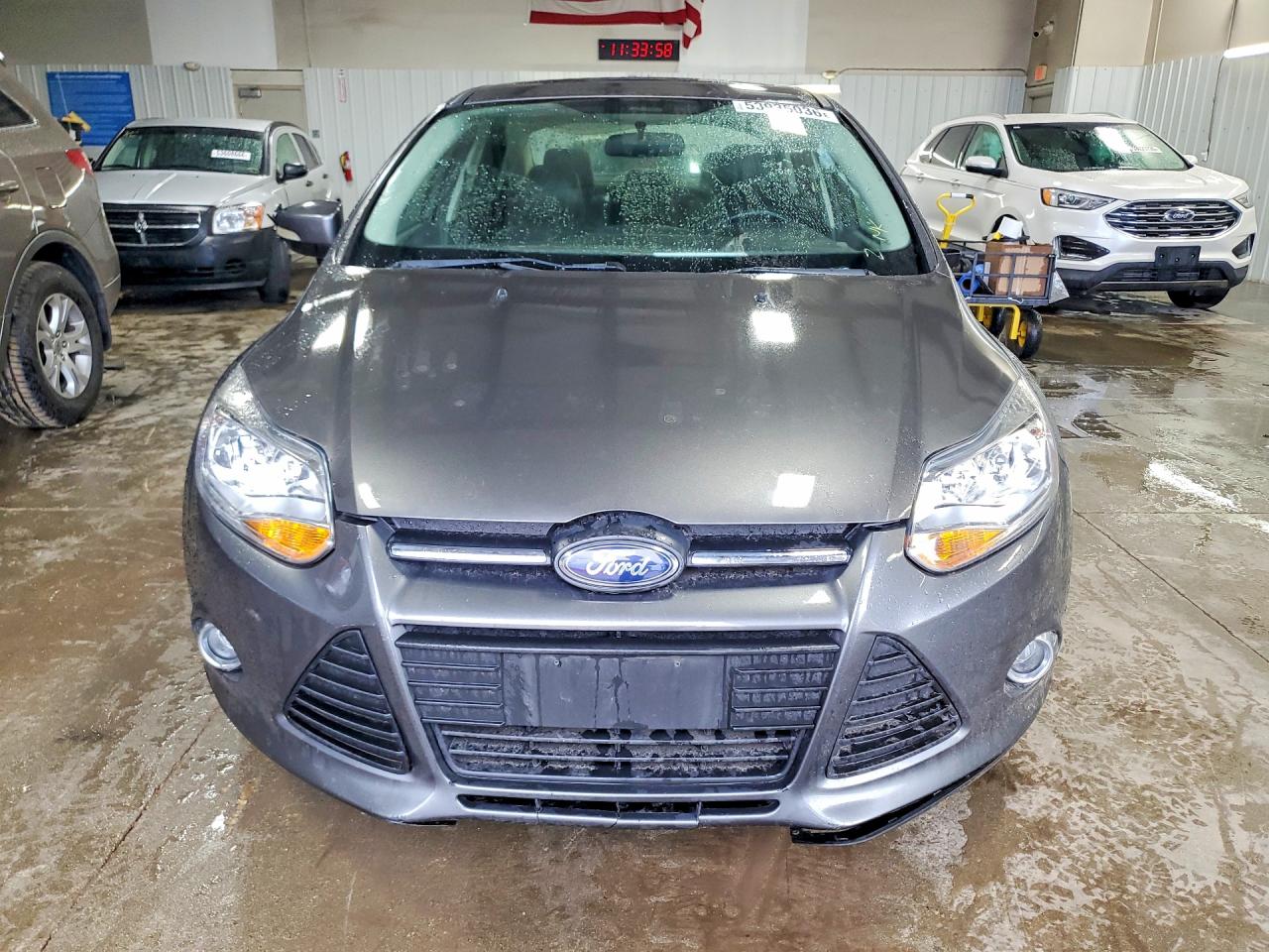 2013 Ford Focus Se Серый vin: 1FADP3F26DL306184