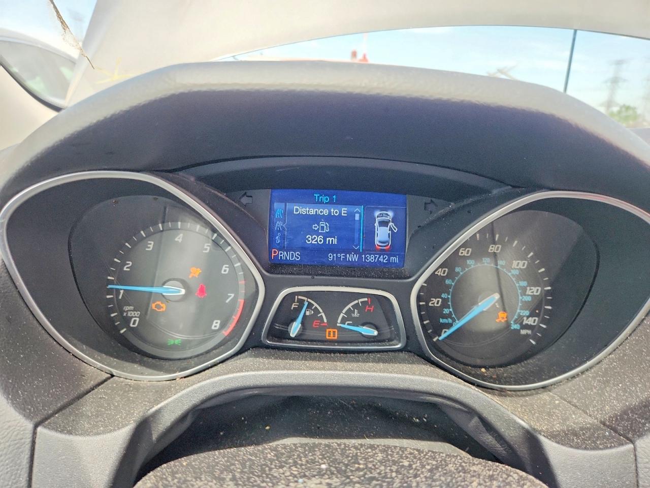 2013 Ford Focus Se Серый vin: 1FADP3F26DL306184