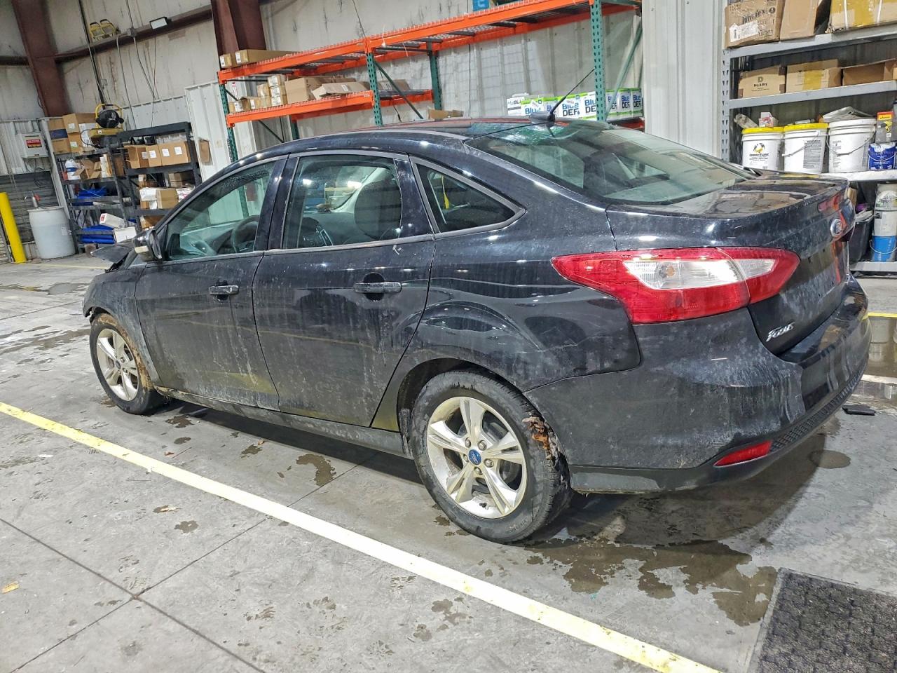 2013 Ford Focus Se Black vin: 1FADP3F26DL309196