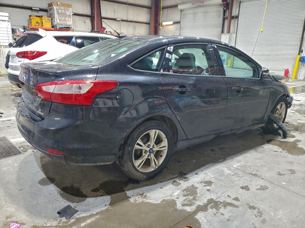 2013 Ford Focus Se Black vin: 1FADP3F26DL309196