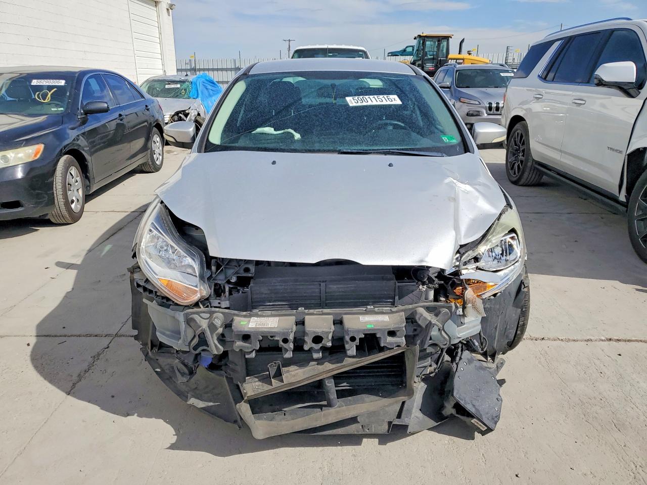 2013 Ford Focus Se Silver vin: 1FADP3F26DL323065