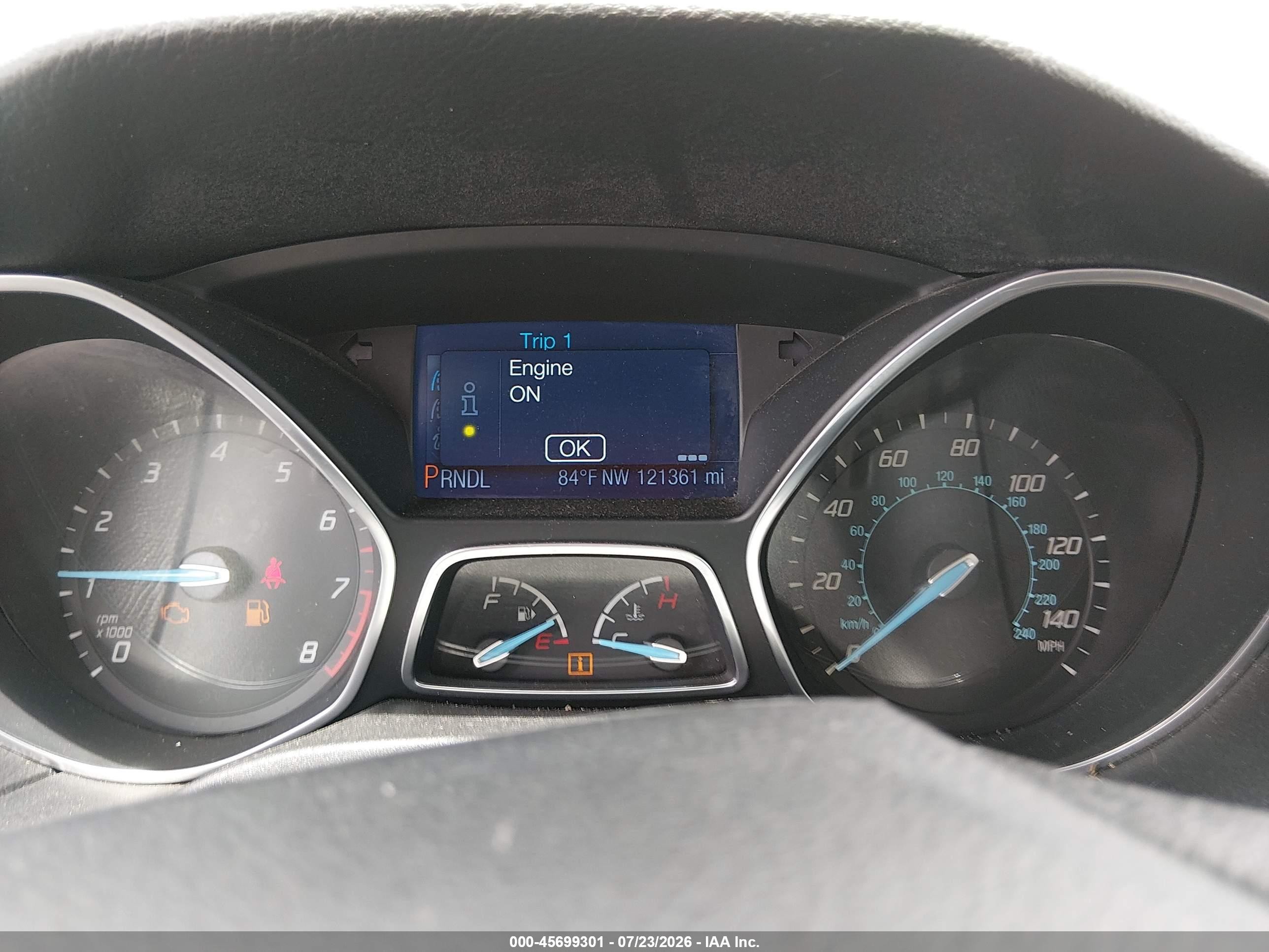 2013 Ford Focus Se Gray vin: 1FADP3F26DL323535