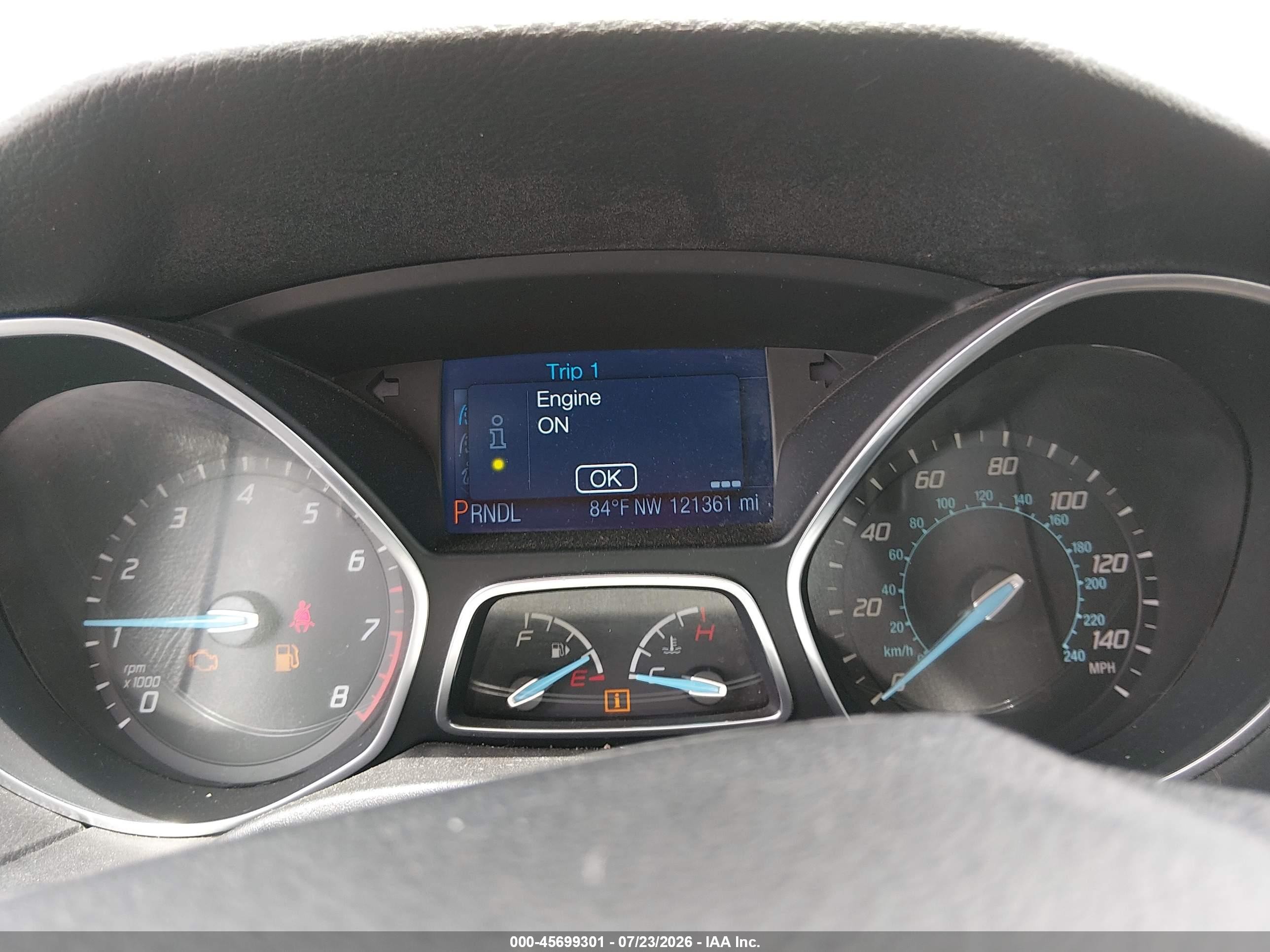 2013 Ford Focus Se Gray vin: 1FADP3F26DL323535