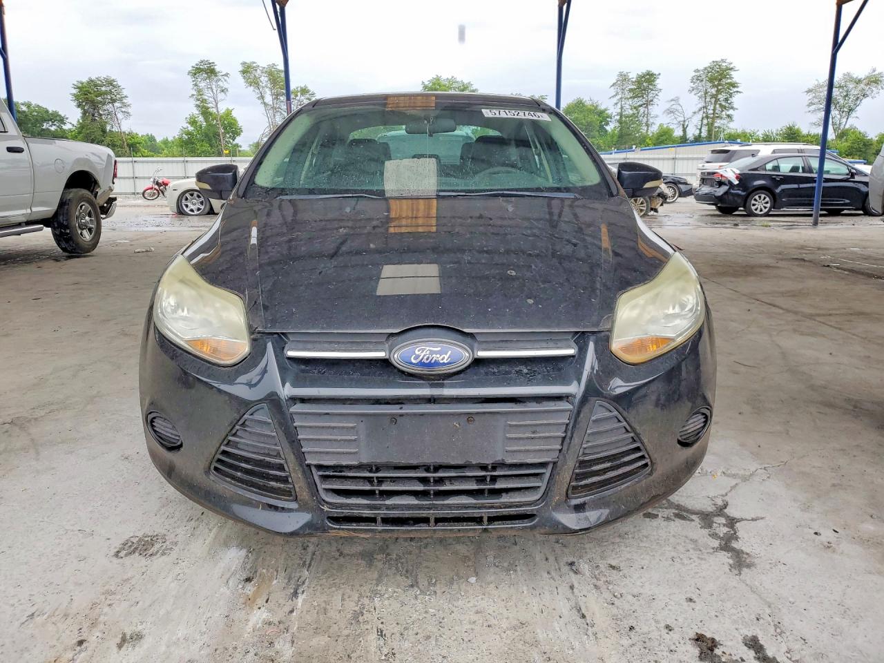 2013 Ford Focus Se Black vin: 1FADP3F26DL323826