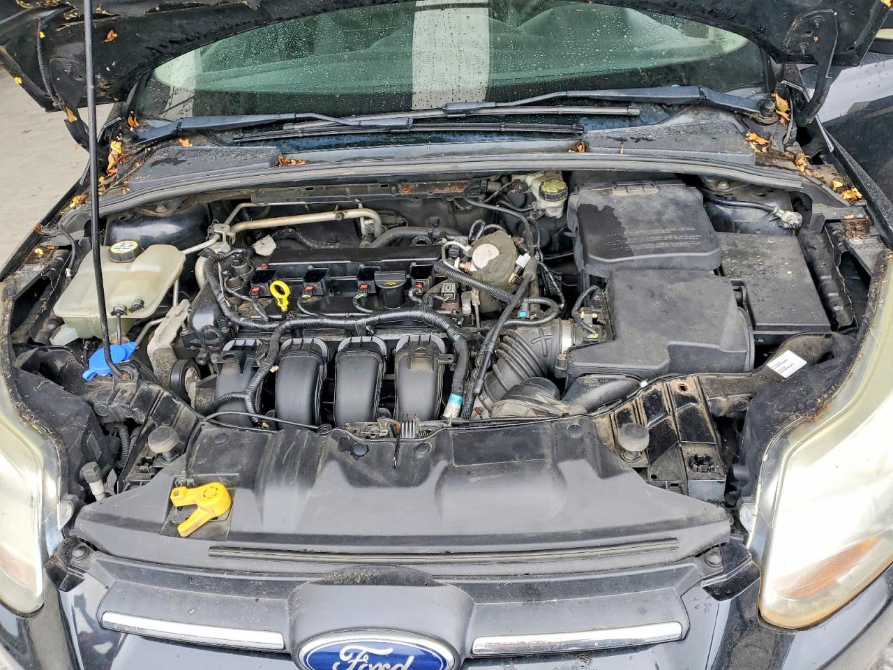 2013 Ford Focus Se Black vin: 1FADP3F26DL323826