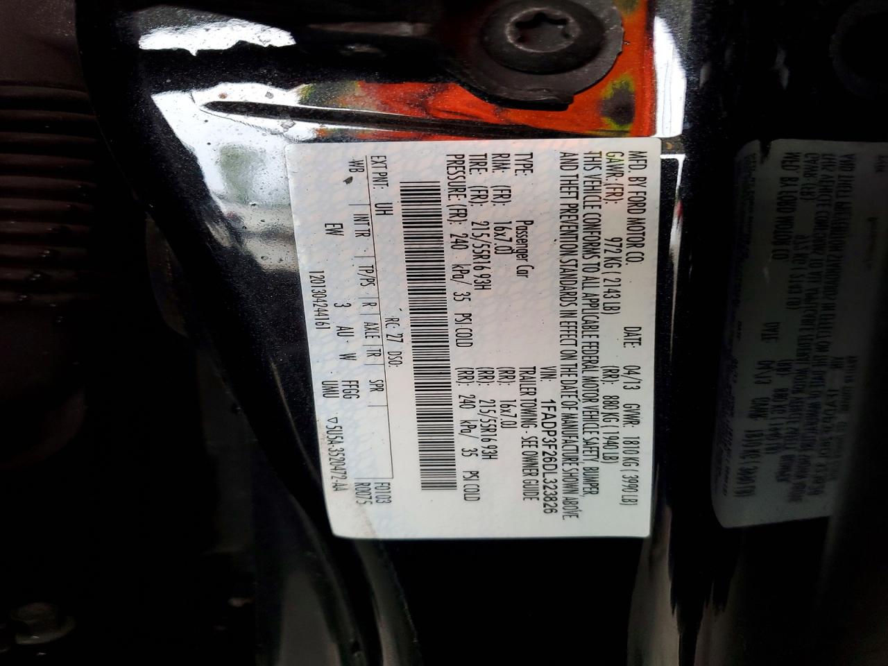 2013 Ford Focus Se Black vin: 1FADP3F26DL323826