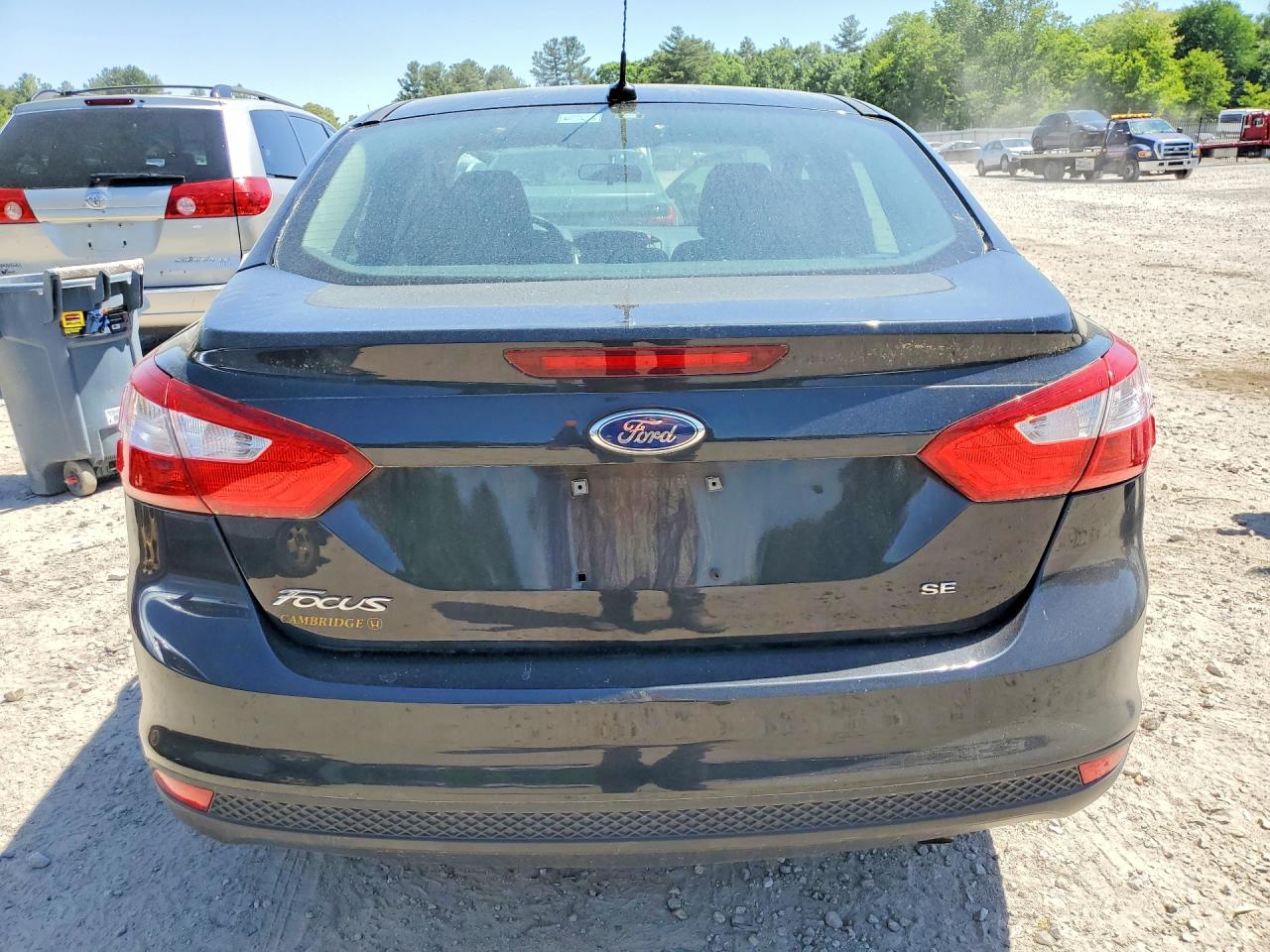 2013 Ford Focus Se Black vin: 1FADP3F26DL329867