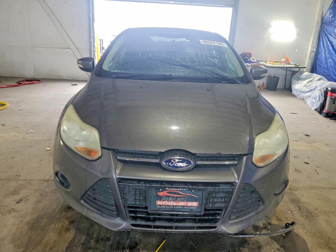 2013 Ford Focus Se Gray vin: 1FADP3F26DL333269