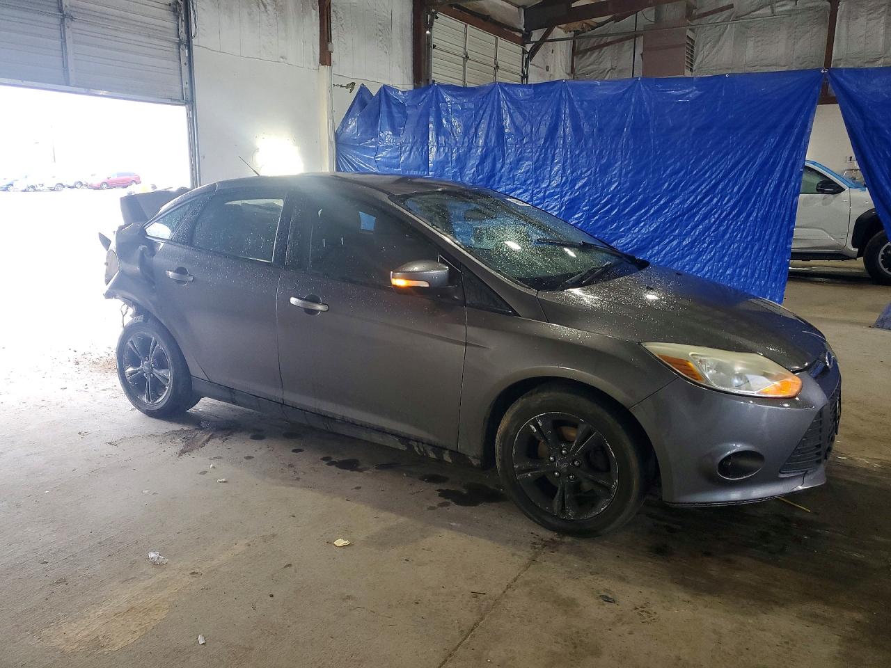 2013 Ford Focus Se Gray vin: 1FADP3F26DL333269
