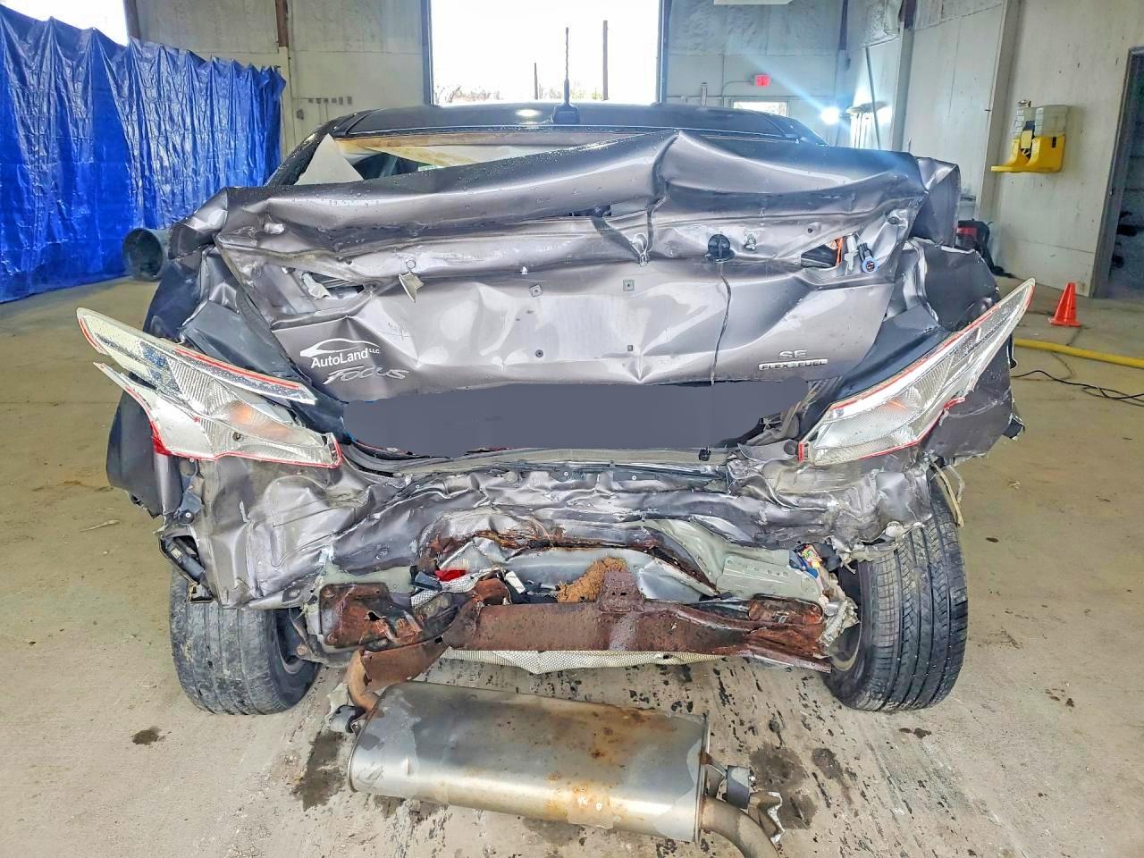 2013 Ford Focus Se Gray vin: 1FADP3F26DL333269
