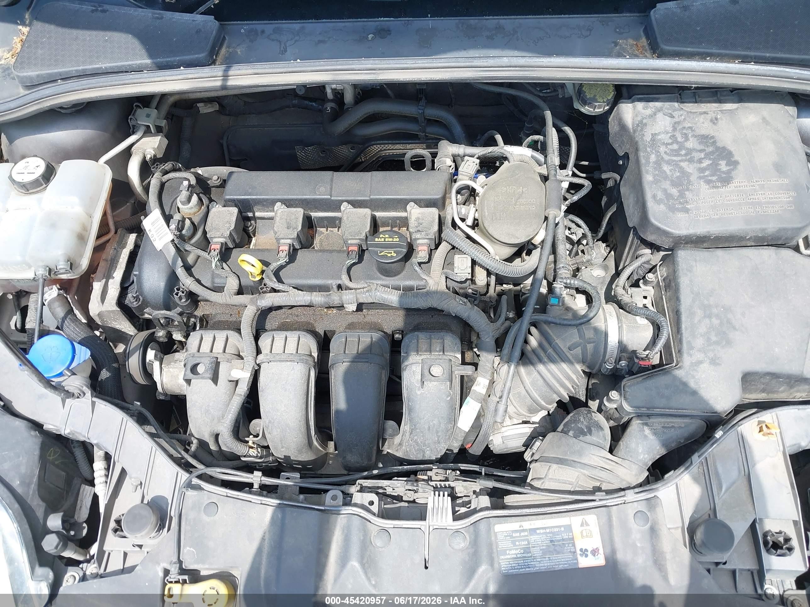 2013 Ford Focus Se Gray vin: 1FADP3F26DL338164