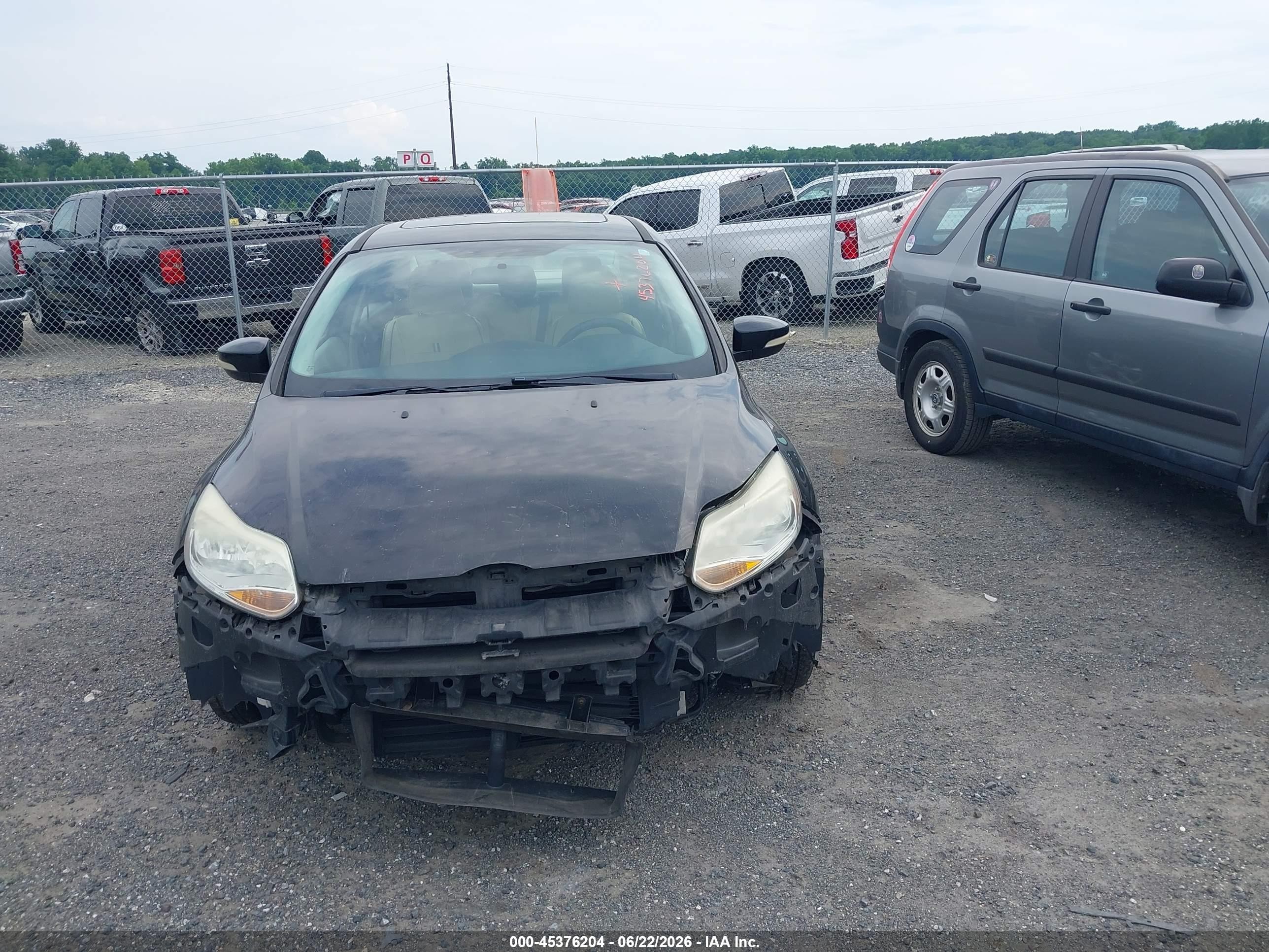 2013 Ford Focus Se Черный vin: 1FADP3F26DL343171