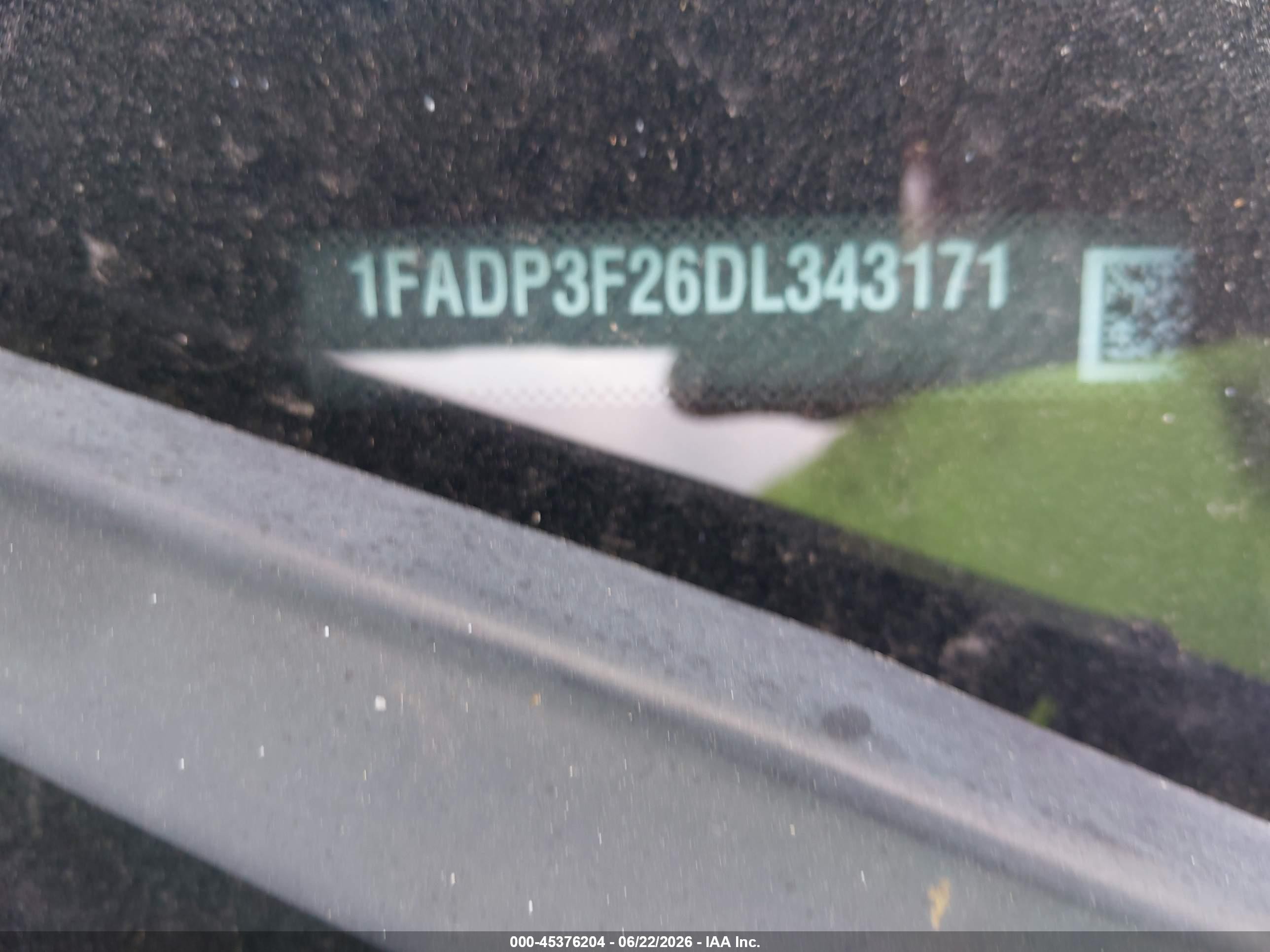 2013 Ford Focus Se Черный vin: 1FADP3F26DL343171