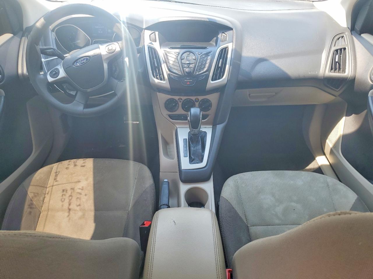 2013 Ford Focus Se White vin: 1FADP3F26DL353988