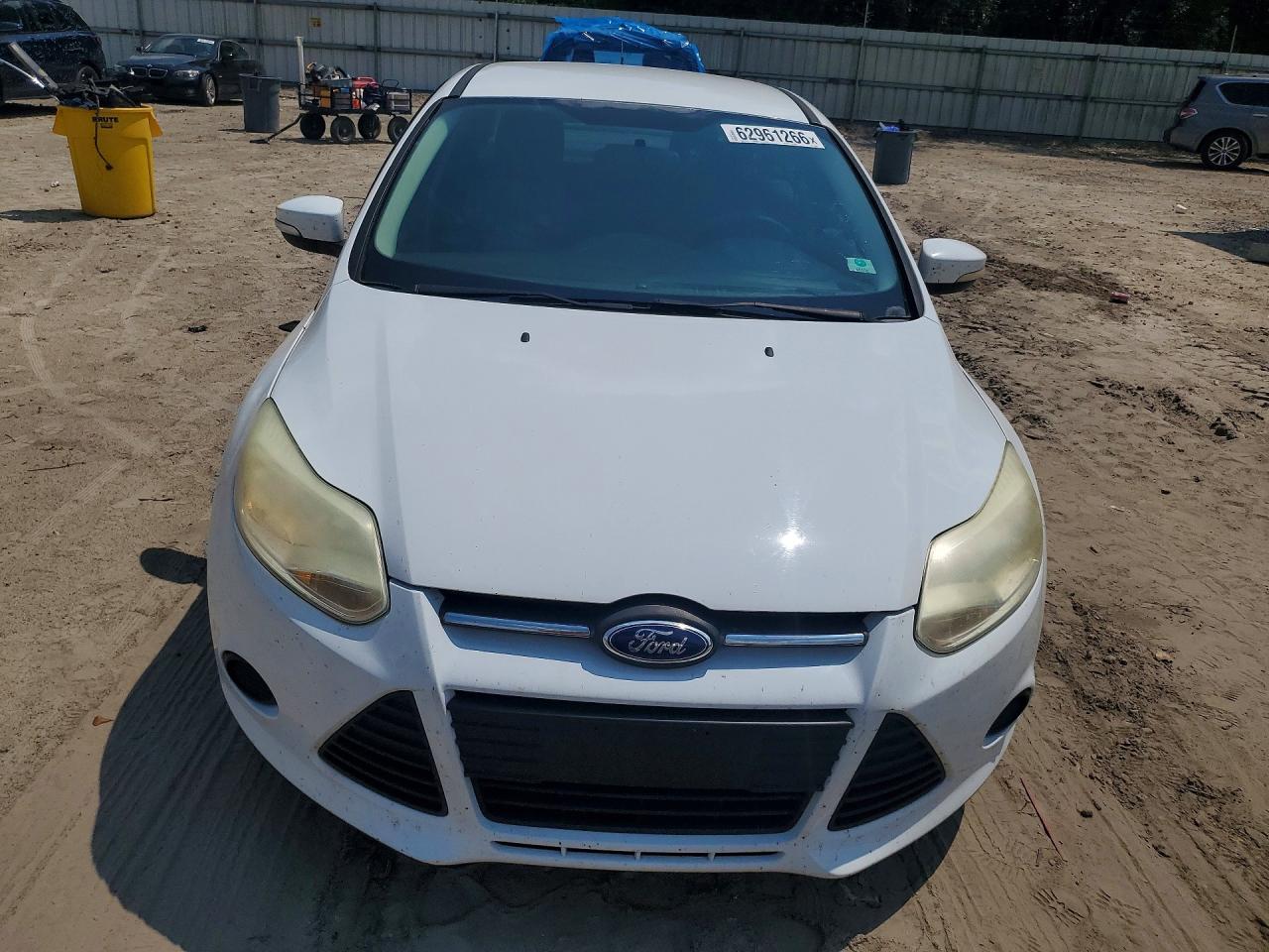 2013 Ford Focus Se White vin: 1FADP3F26DL353988