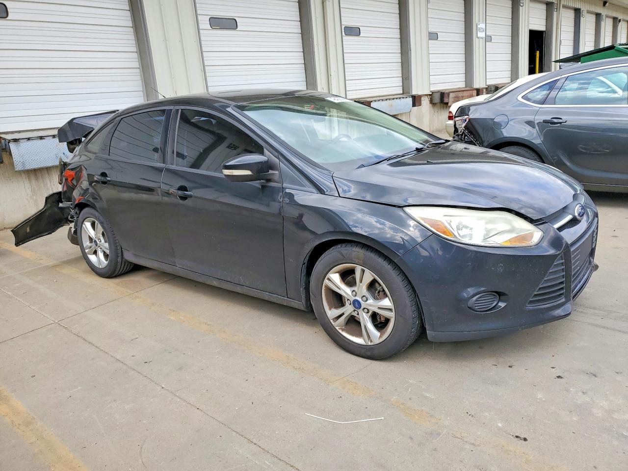 2013 Ford Focus Se Black vin: 1FADP3F26DL371665