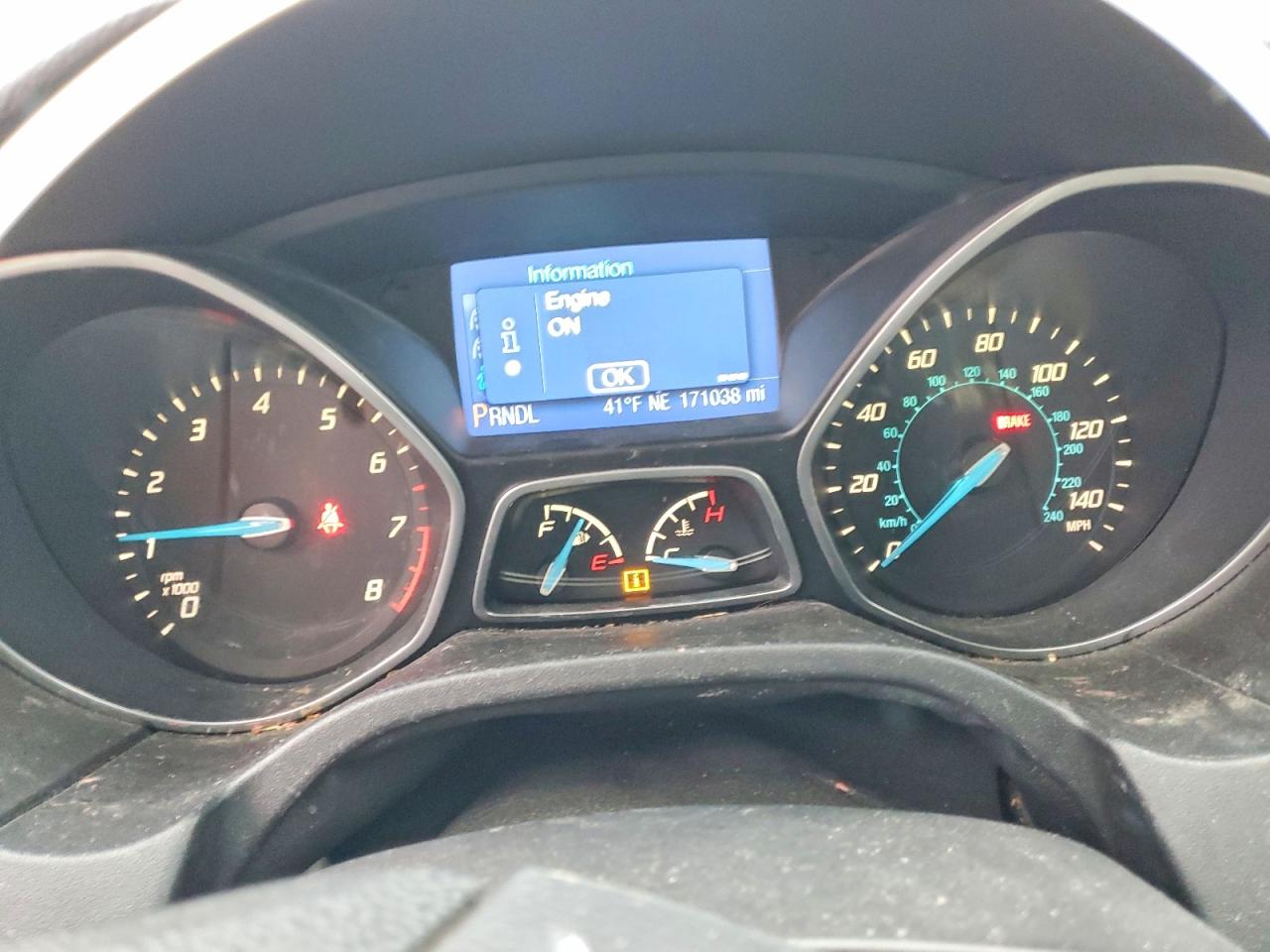 2014 Ford Focus Se Red vin: 1FADP3F26EL106598
