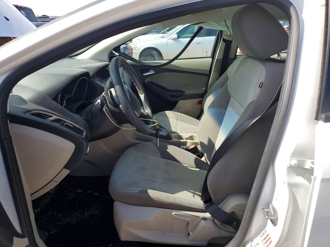 2014 Ford Focus Se White vin: 1FADP3F26EL109761