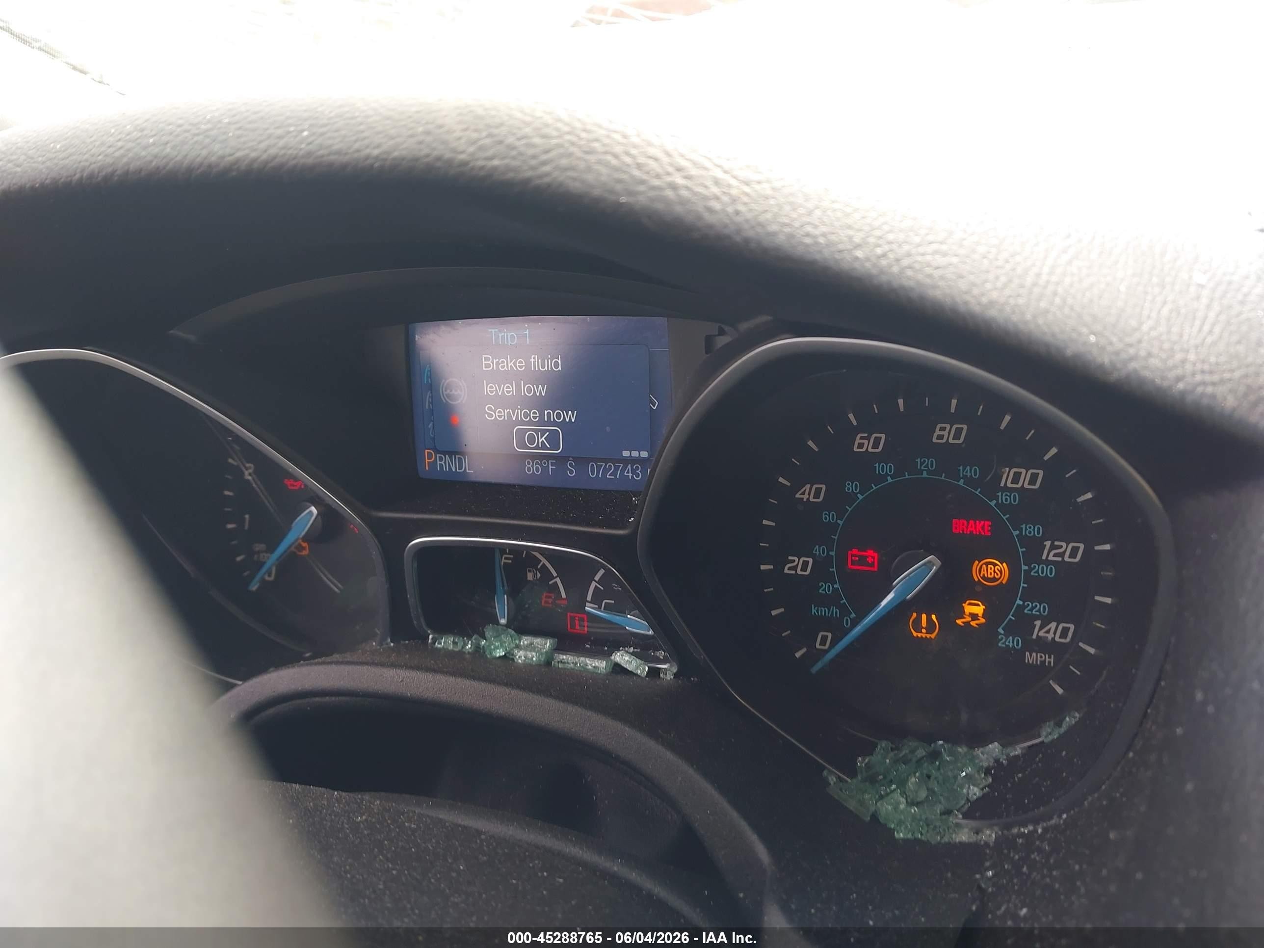 2014 Ford Focus Se Gray vin: 1FADP3F26EL116743