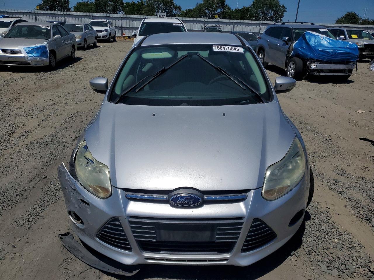 2014 Ford Focus Se Silver vin: 1FADP3F26EL124146