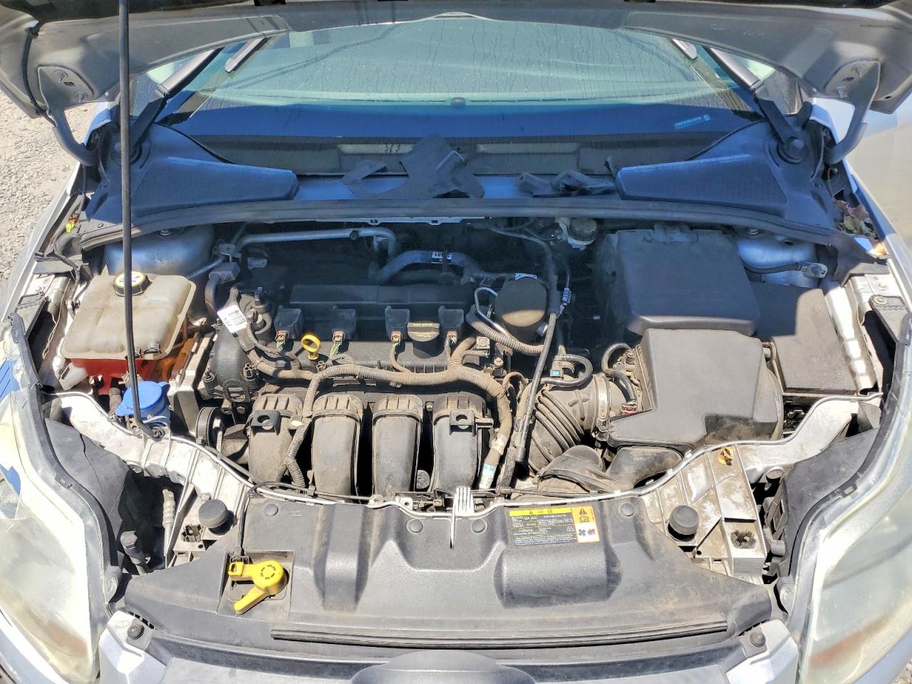 2014 Ford Focus Se Silver vin: 1FADP3F26EL124146