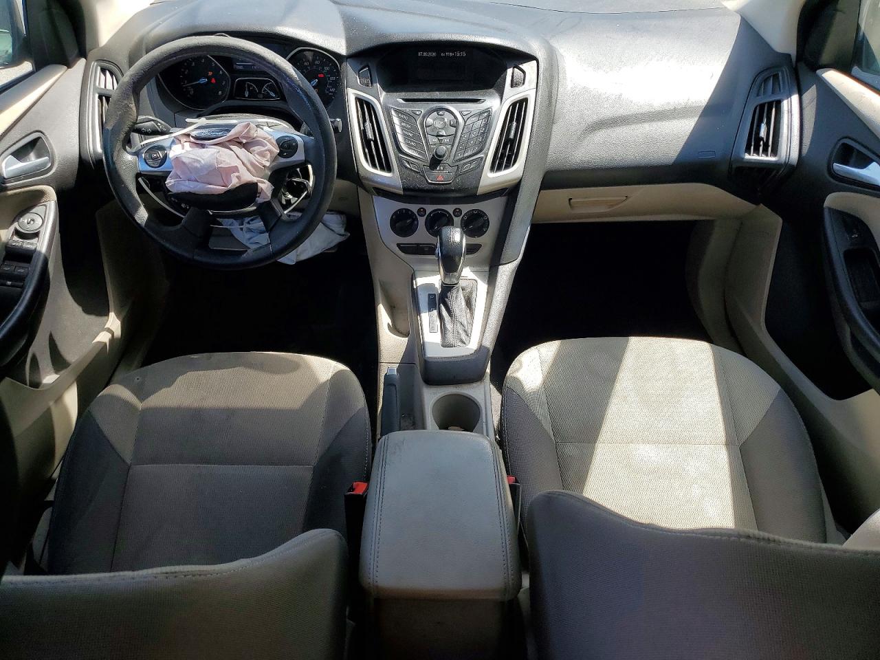2014 Ford Focus Se Silver vin: 1FADP3F26EL124146