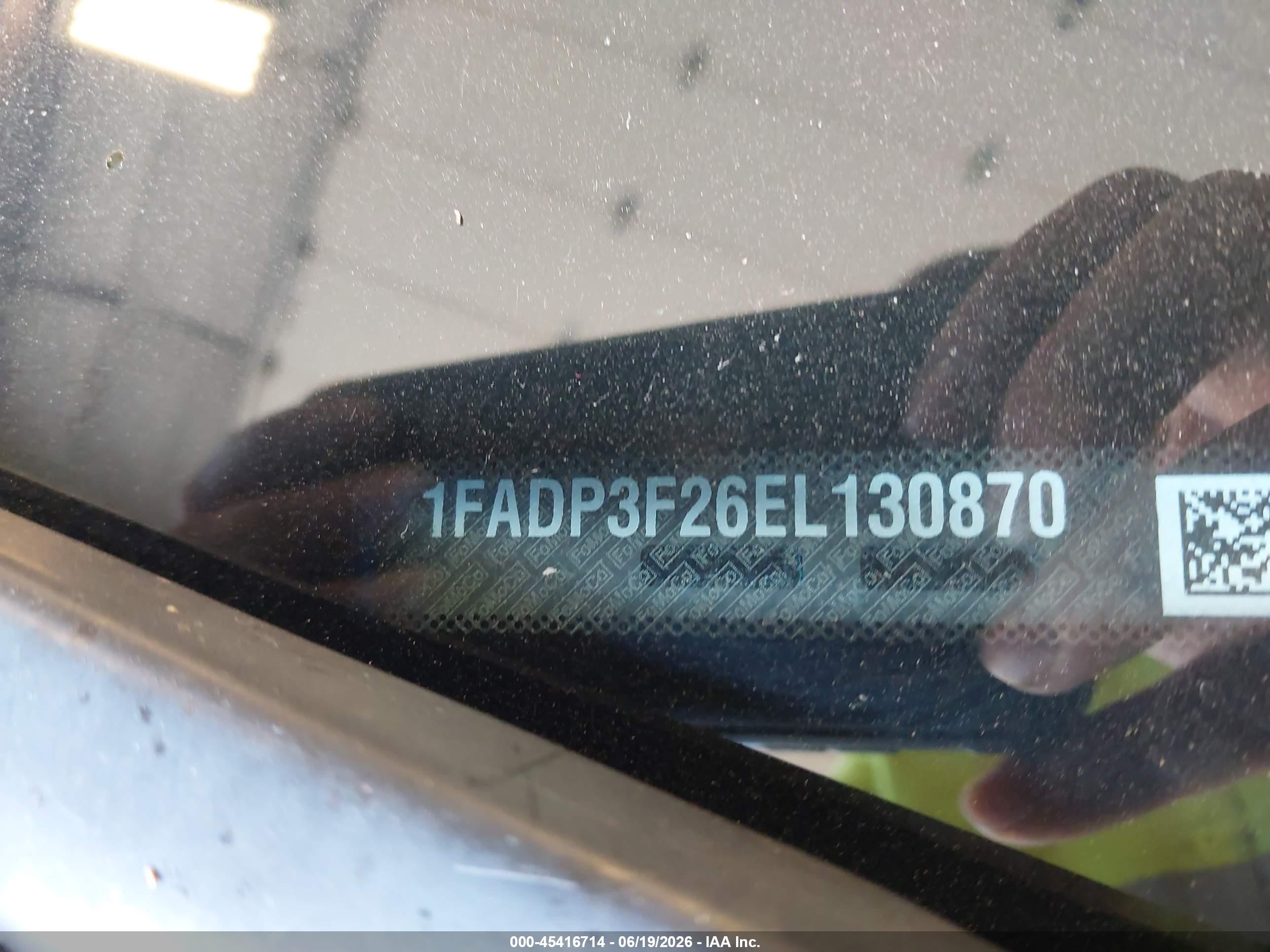 2014 Ford Focus Se Blue vin: 1FADP3F26EL130870