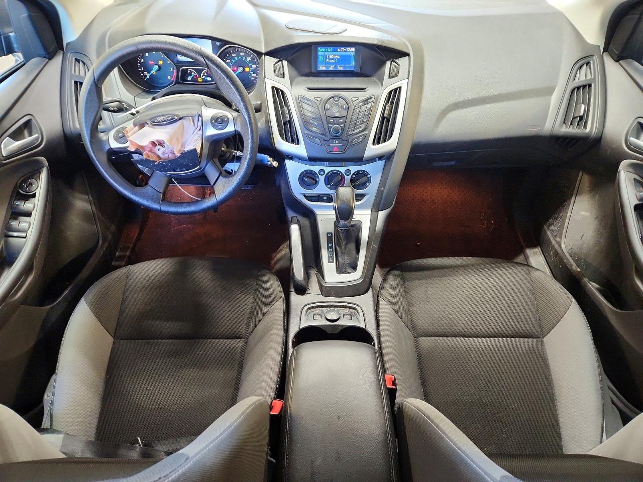 2014 Ford Focus Se Gray vin: 1FADP3F26EL142727