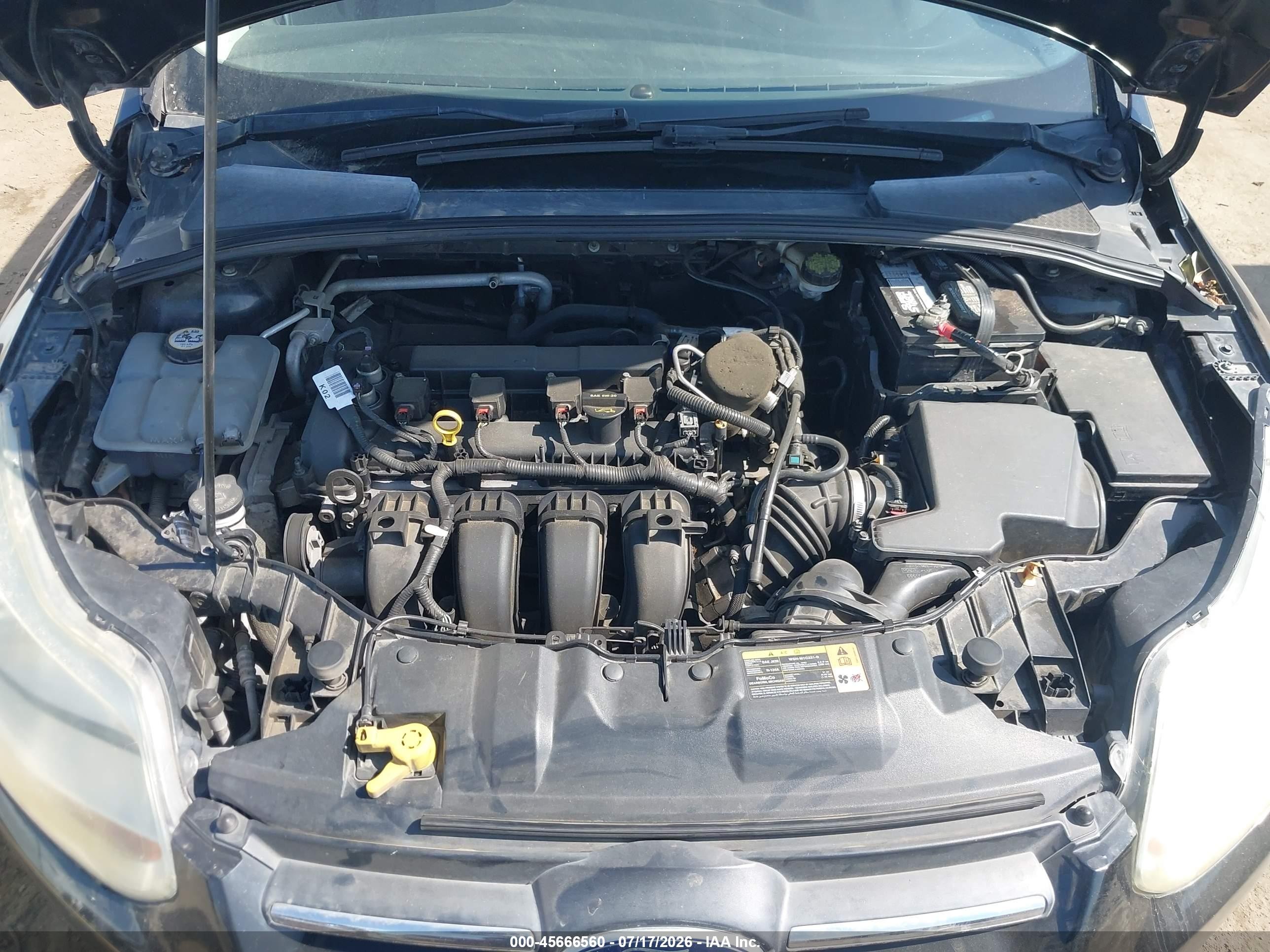 2014 Ford Focus Se Серый vin: 1FADP3F26EL149709