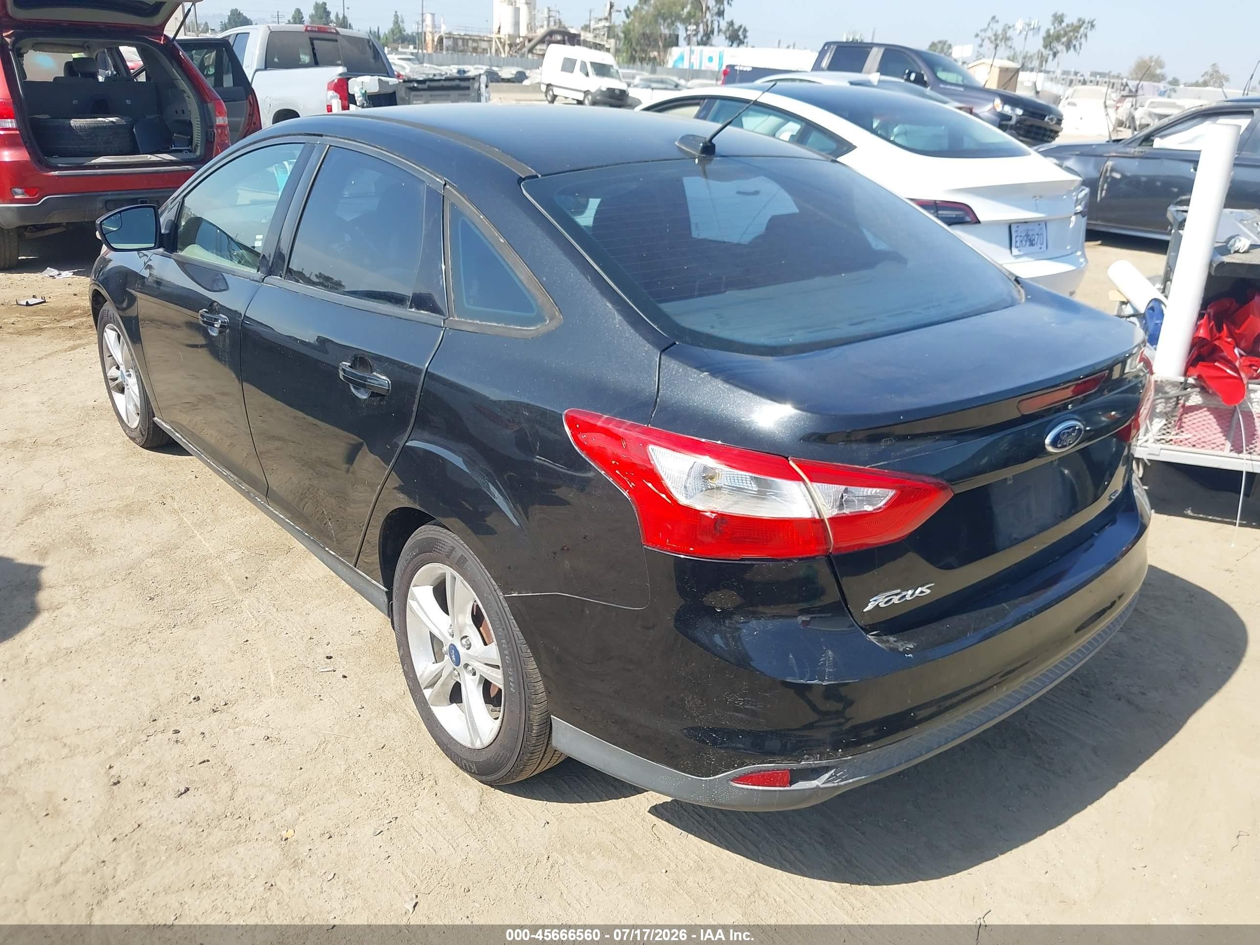 2014 Ford Focus Se Серый vin: 1FADP3F26EL149709