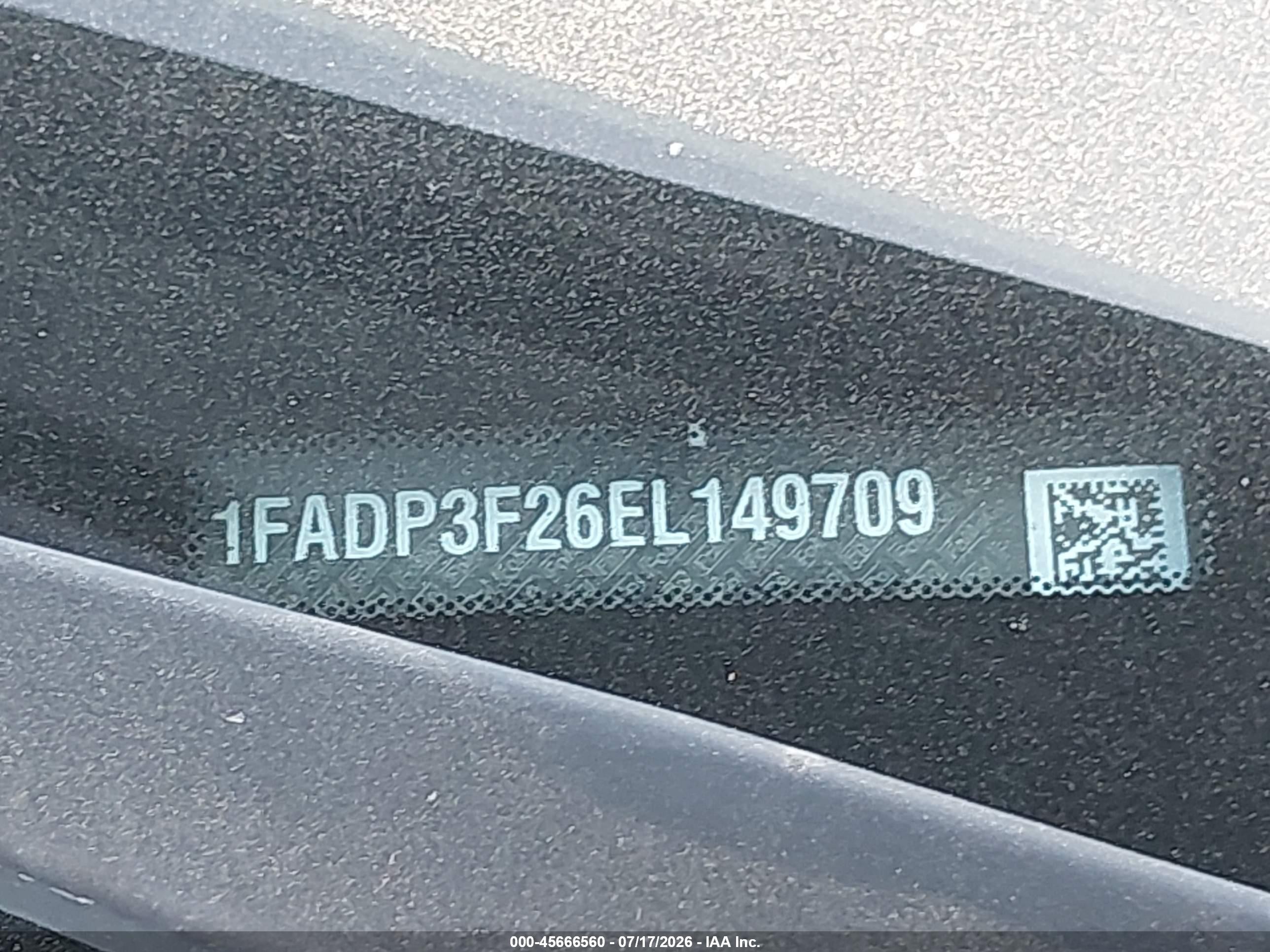2014 Ford Focus Se Серый vin: 1FADP3F26EL149709