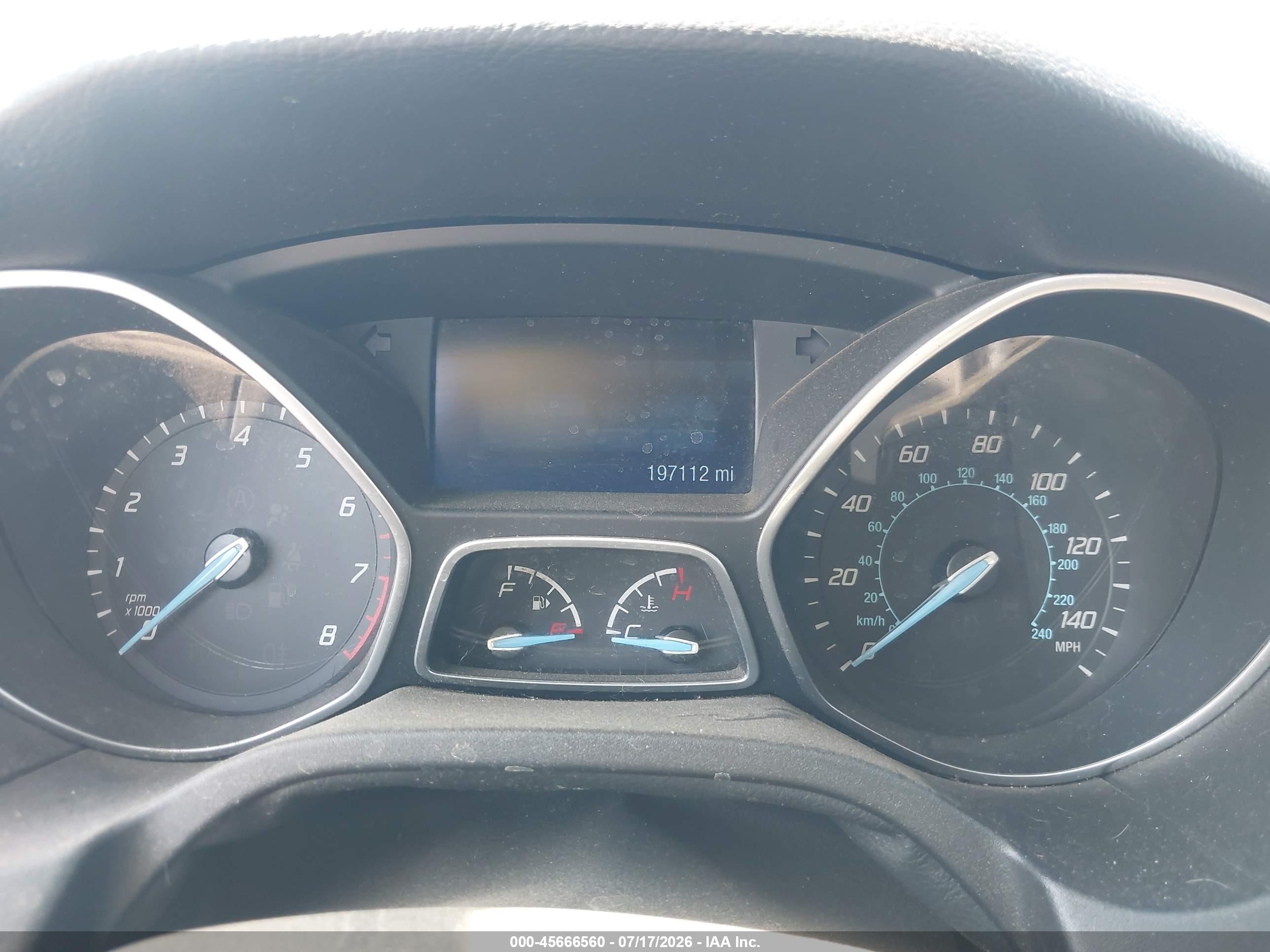 2014 Ford Focus Se Серый vin: 1FADP3F26EL149709