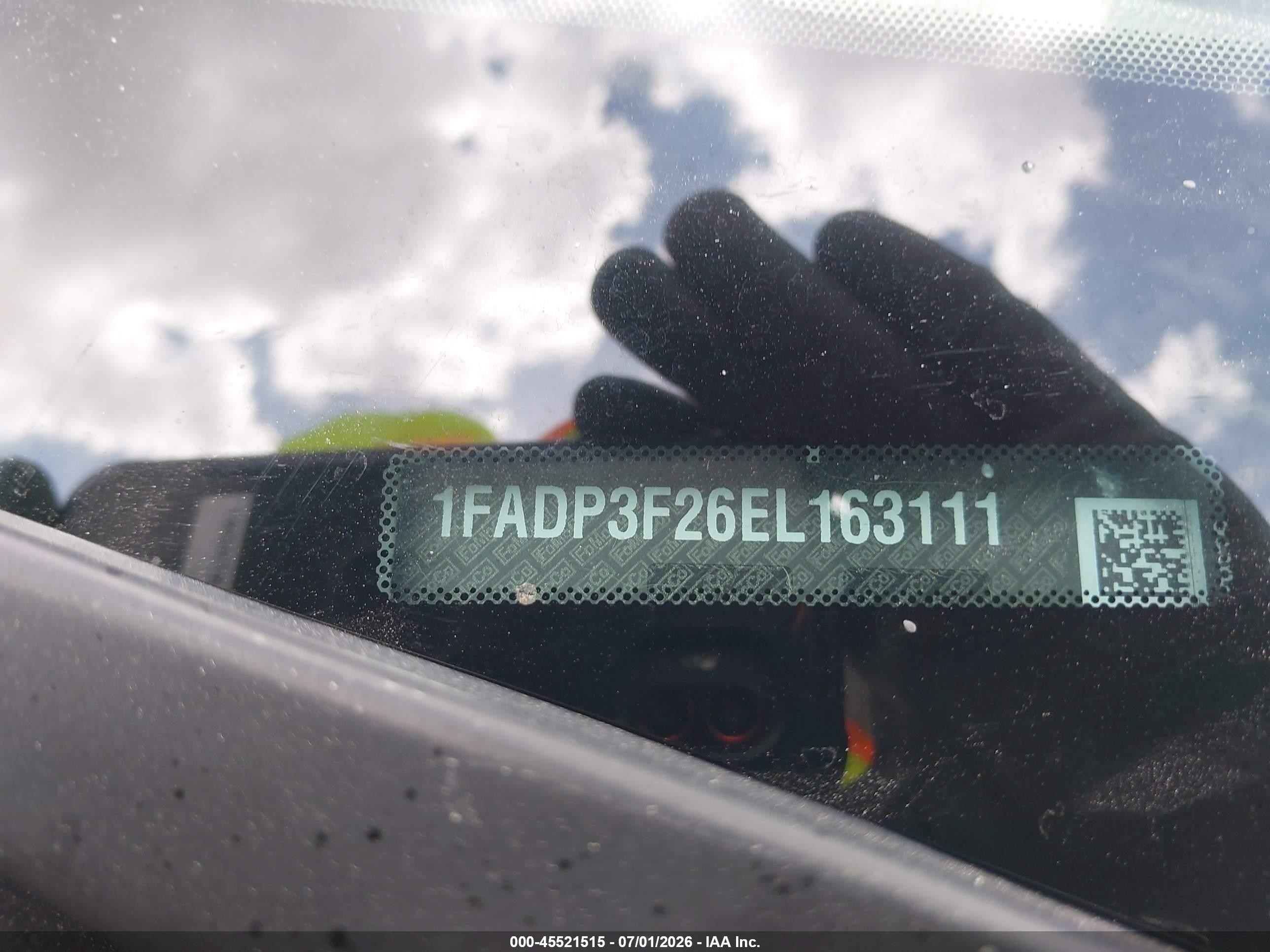 2014 Ford Focus Se Белый vin: 1FADP3F26EL163111