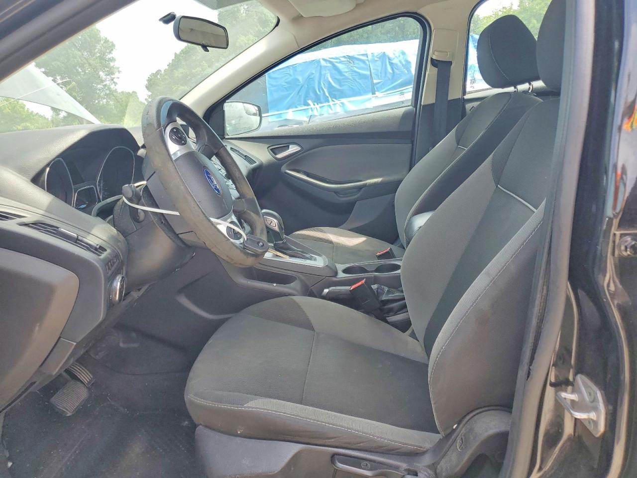 2014 Ford Focus Se Black vin: 1FADP3F26EL195394