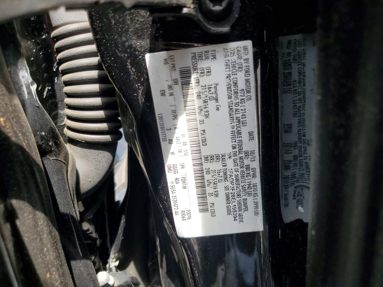 2014 Ford Focus Se Black vin: 1FADP3F26EL195394
