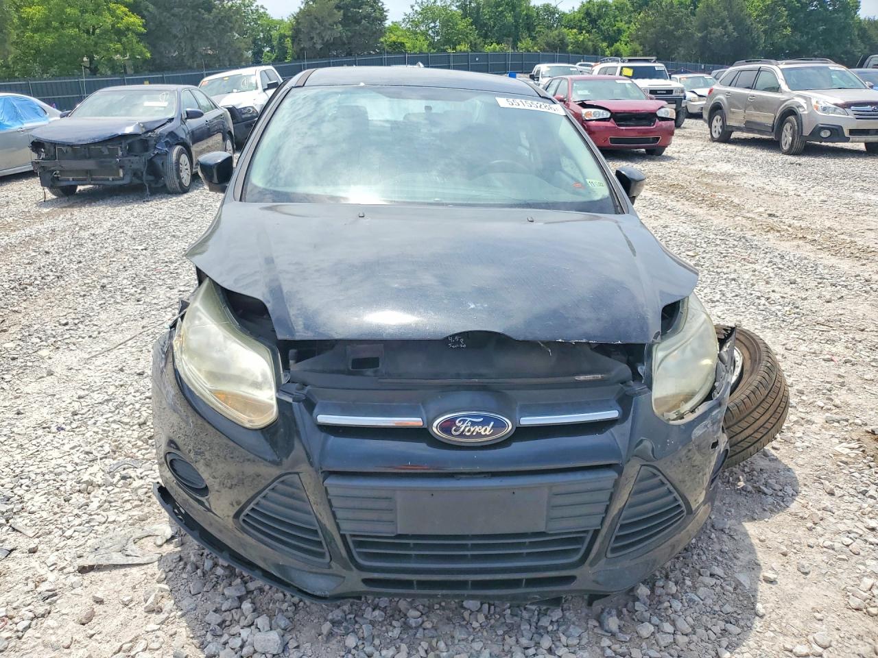 2014 Ford Focus Se Black vin: 1FADP3F26EL195394