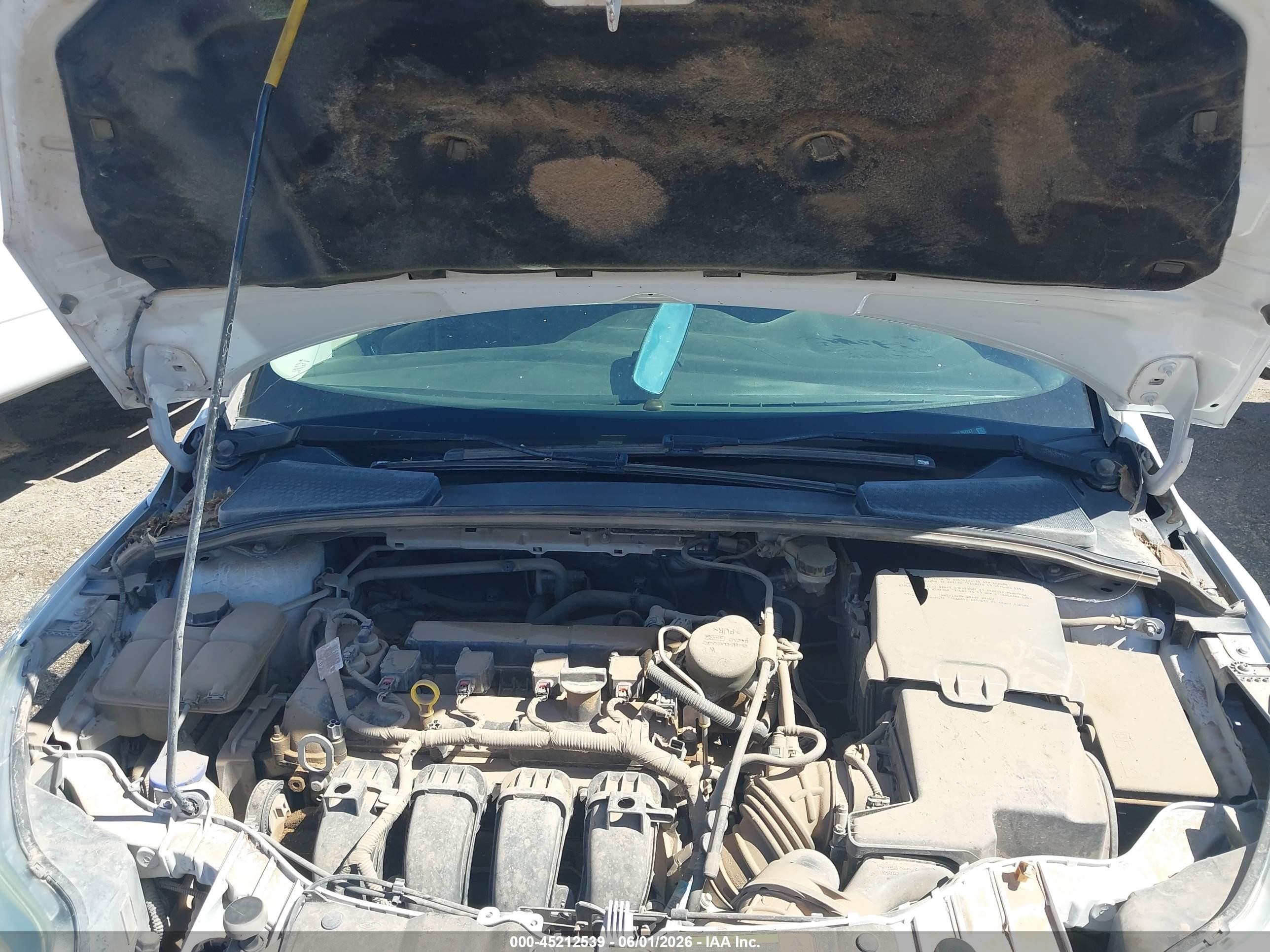 2014 Ford Focus Se Белый vin: 1FADP3F26EL197727
