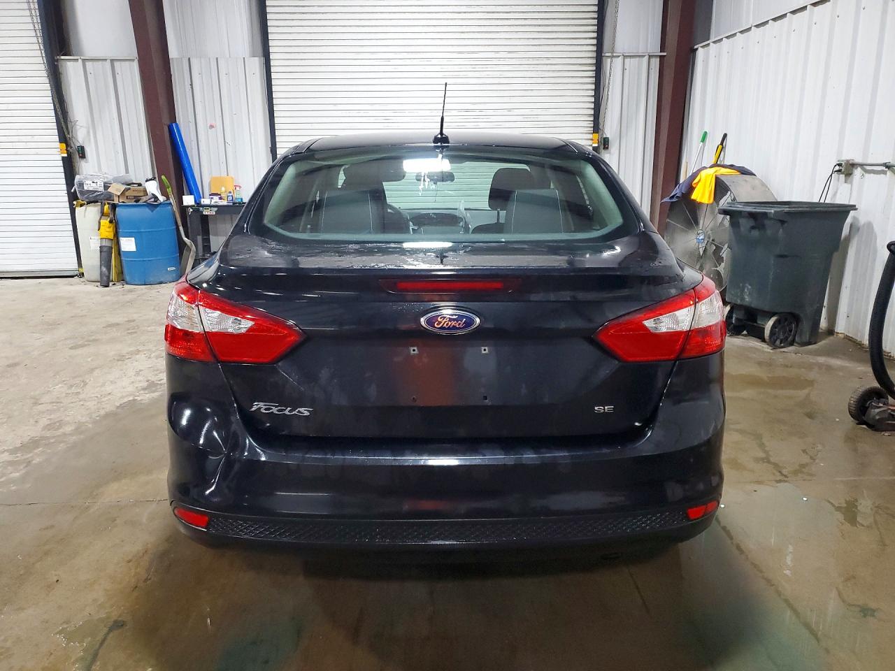 2014 Ford Focus Se Black vin: 1FADP3F26EL217250