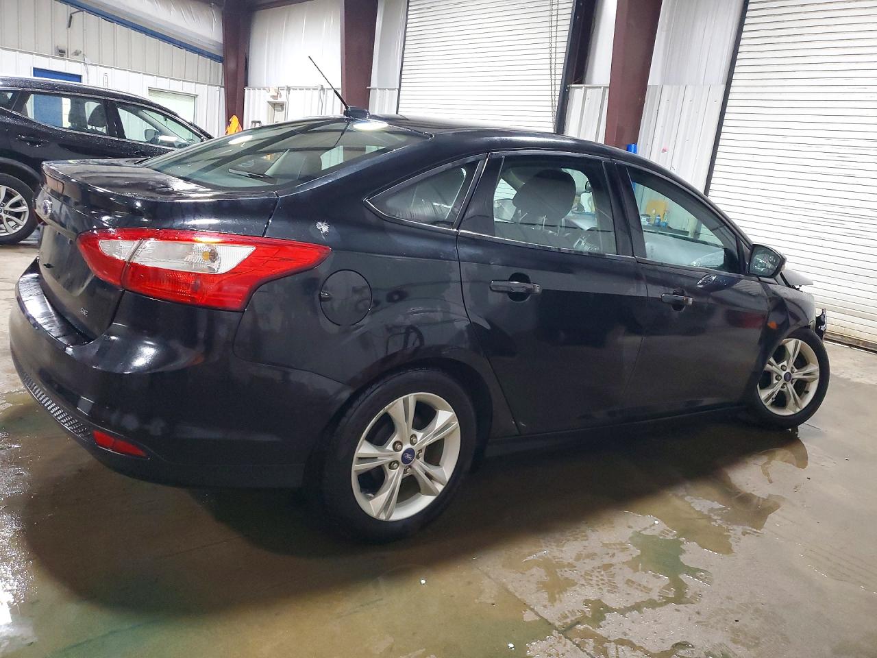 2014 Ford Focus Se Black vin: 1FADP3F26EL217250