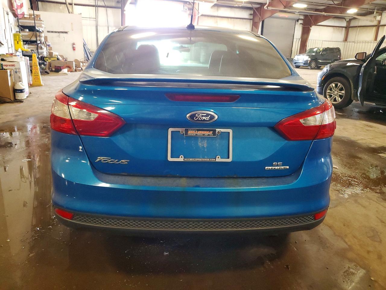 2014 Ford Focus Se Blue vin: 1FADP3F26EL241161