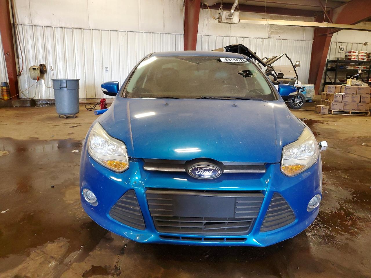 2014 Ford Focus Se Blue vin: 1FADP3F26EL241161