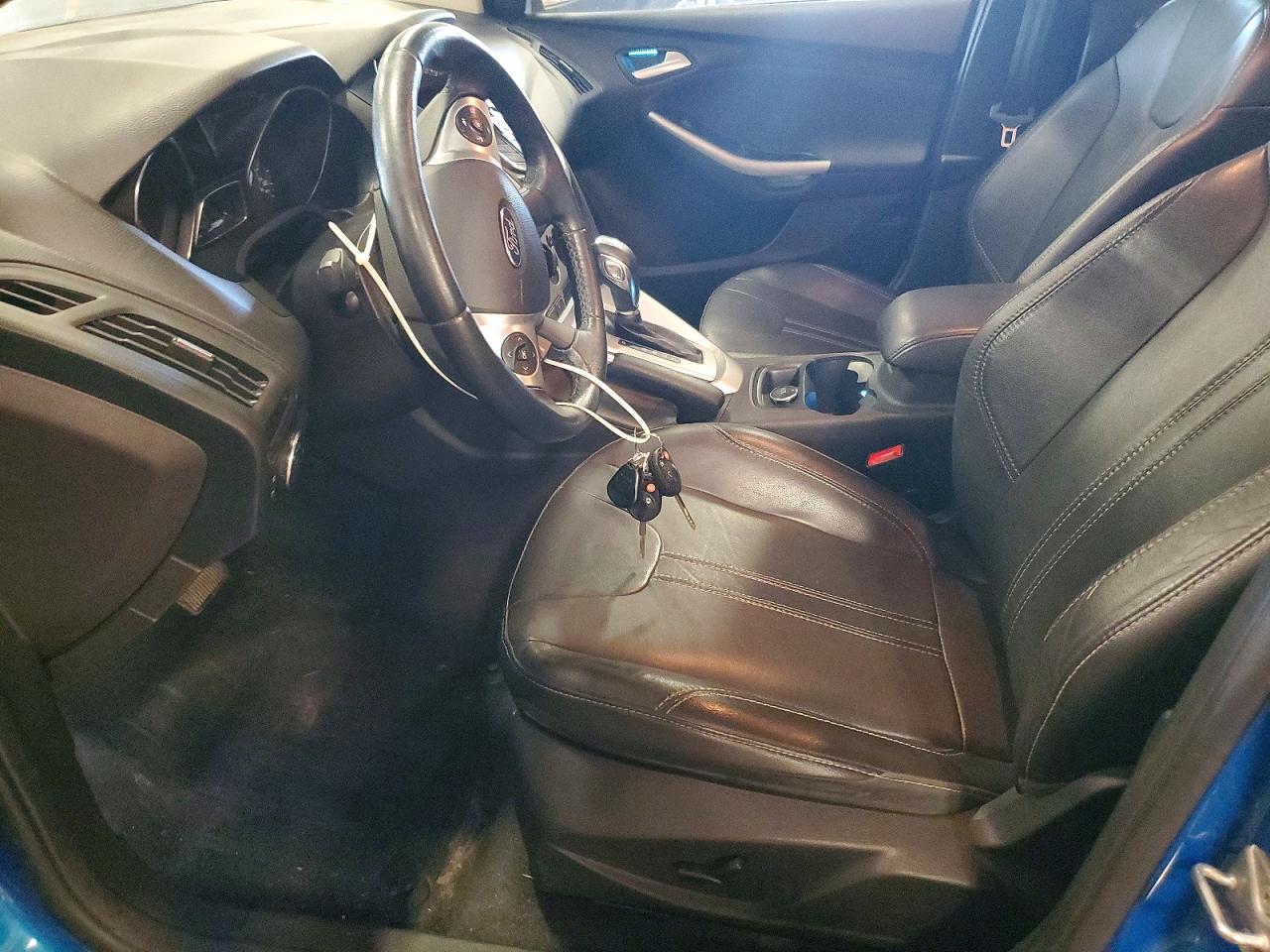 2014 Ford Focus Se Blue vin: 1FADP3F26EL241161