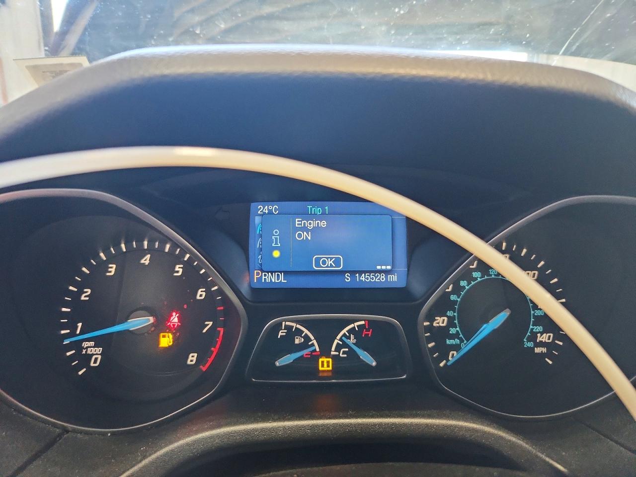 2014 Ford Focus Se Черный vin: 1FADP3F26EL257537