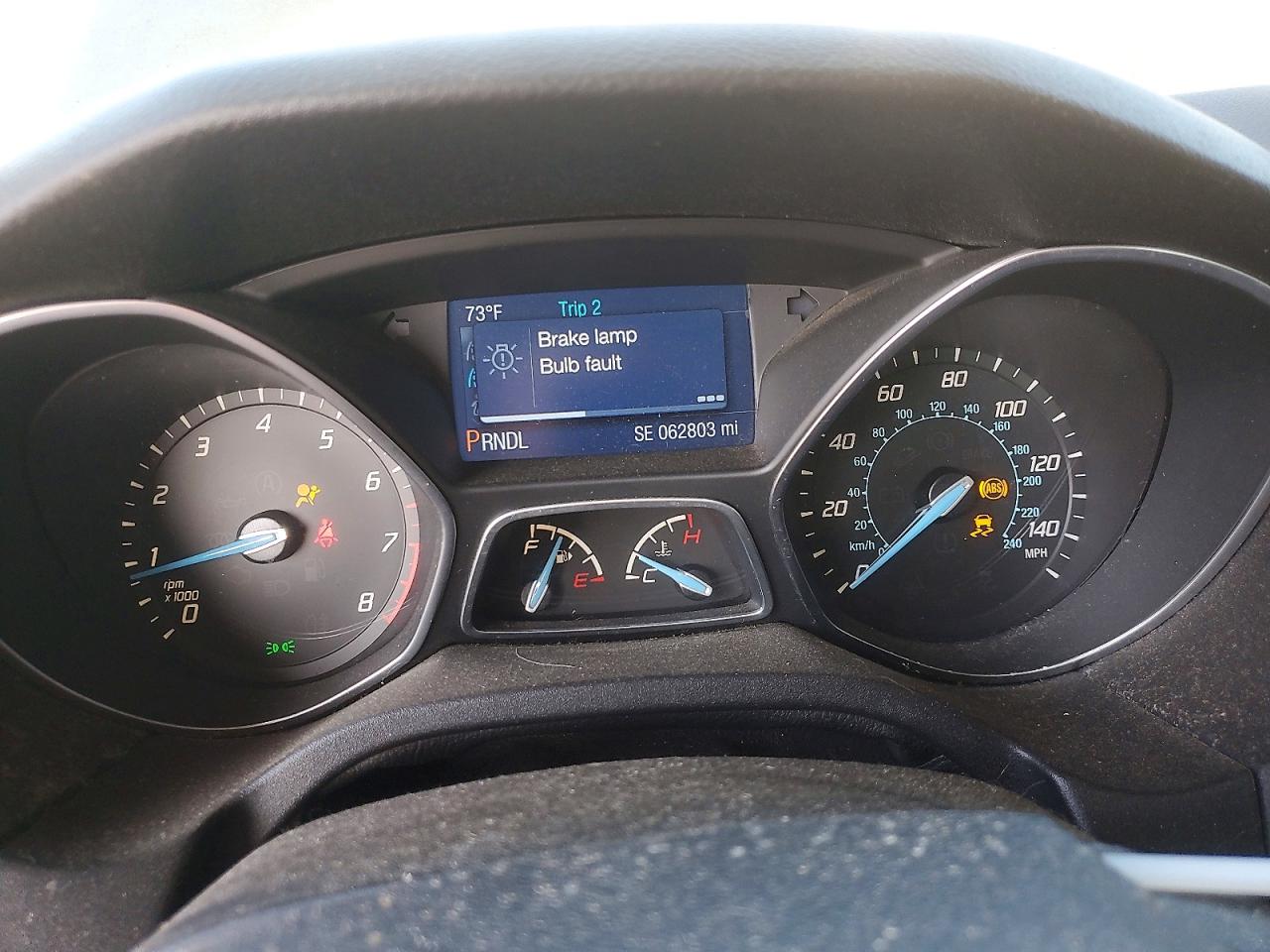 2014 Ford Focus Se Серый vin: 1FADP3F26EL265203