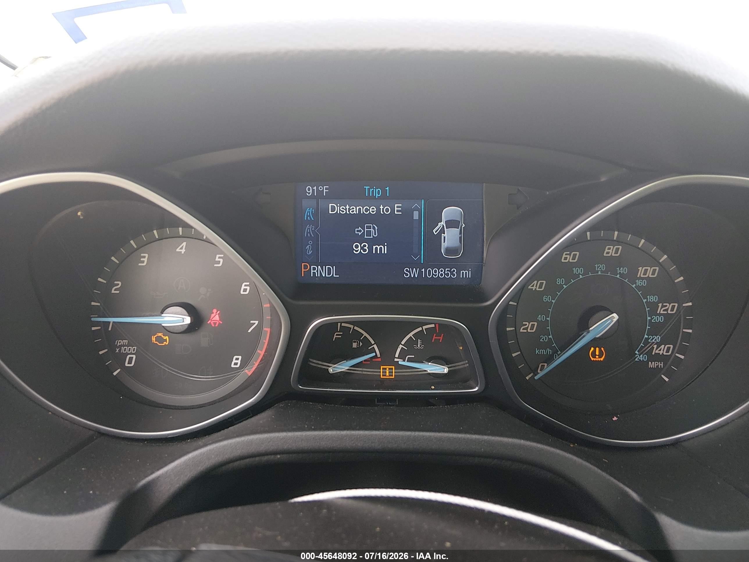 2014 Ford Focus Se Серый vin: 1FADP3F26EL293504