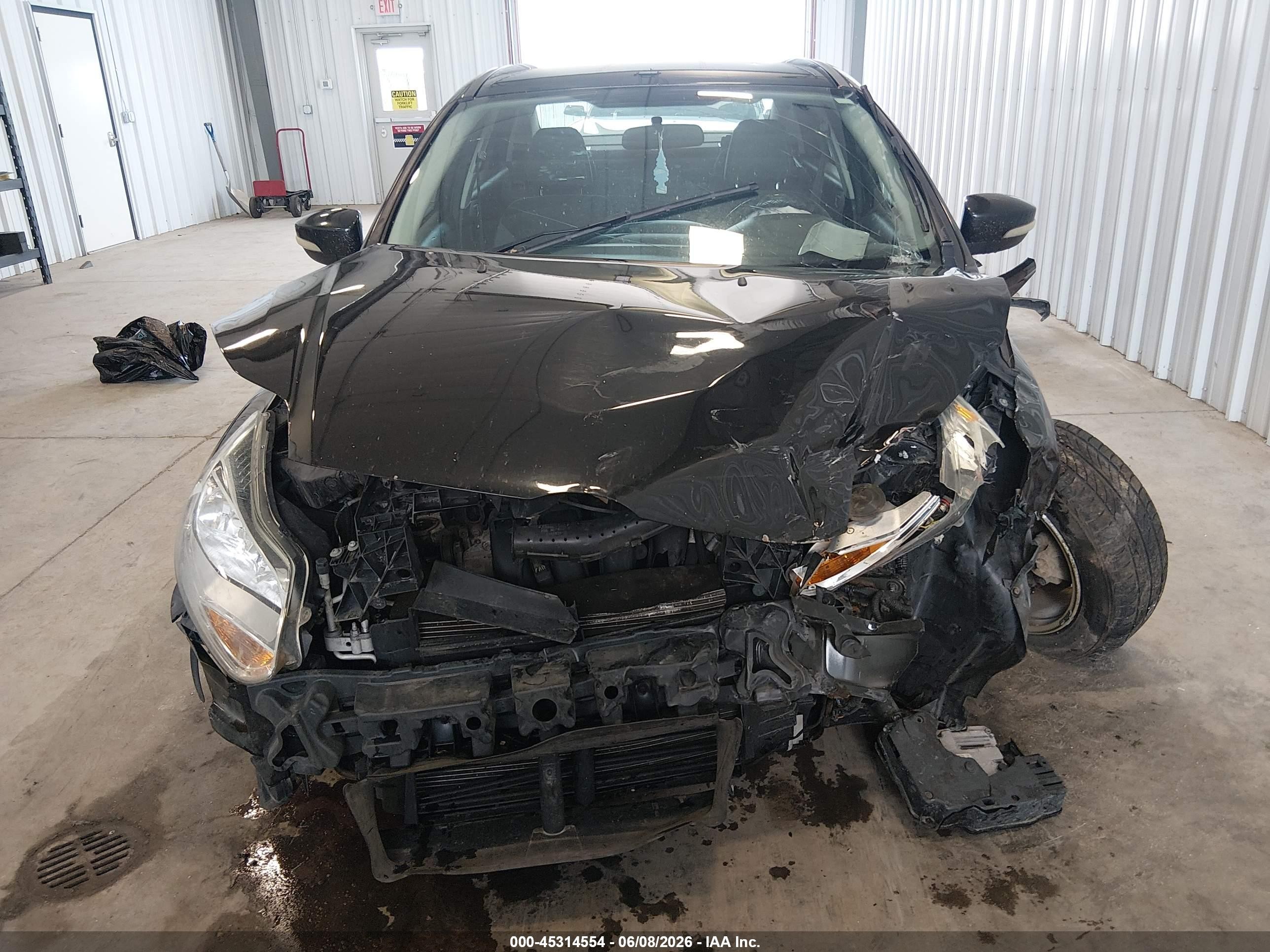 2014 Ford Focus Se Black vin: 1FADP3F26EL305778