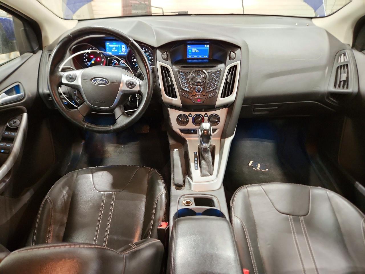 2014 Ford Focus Se Blue vin: 1FADP3F26EL324797