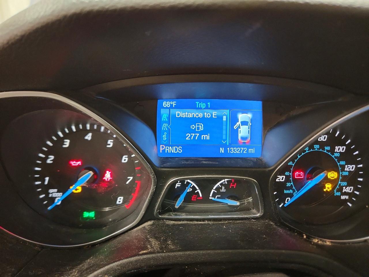 2014 Ford Focus Se Blue vin: 1FADP3F26EL324797