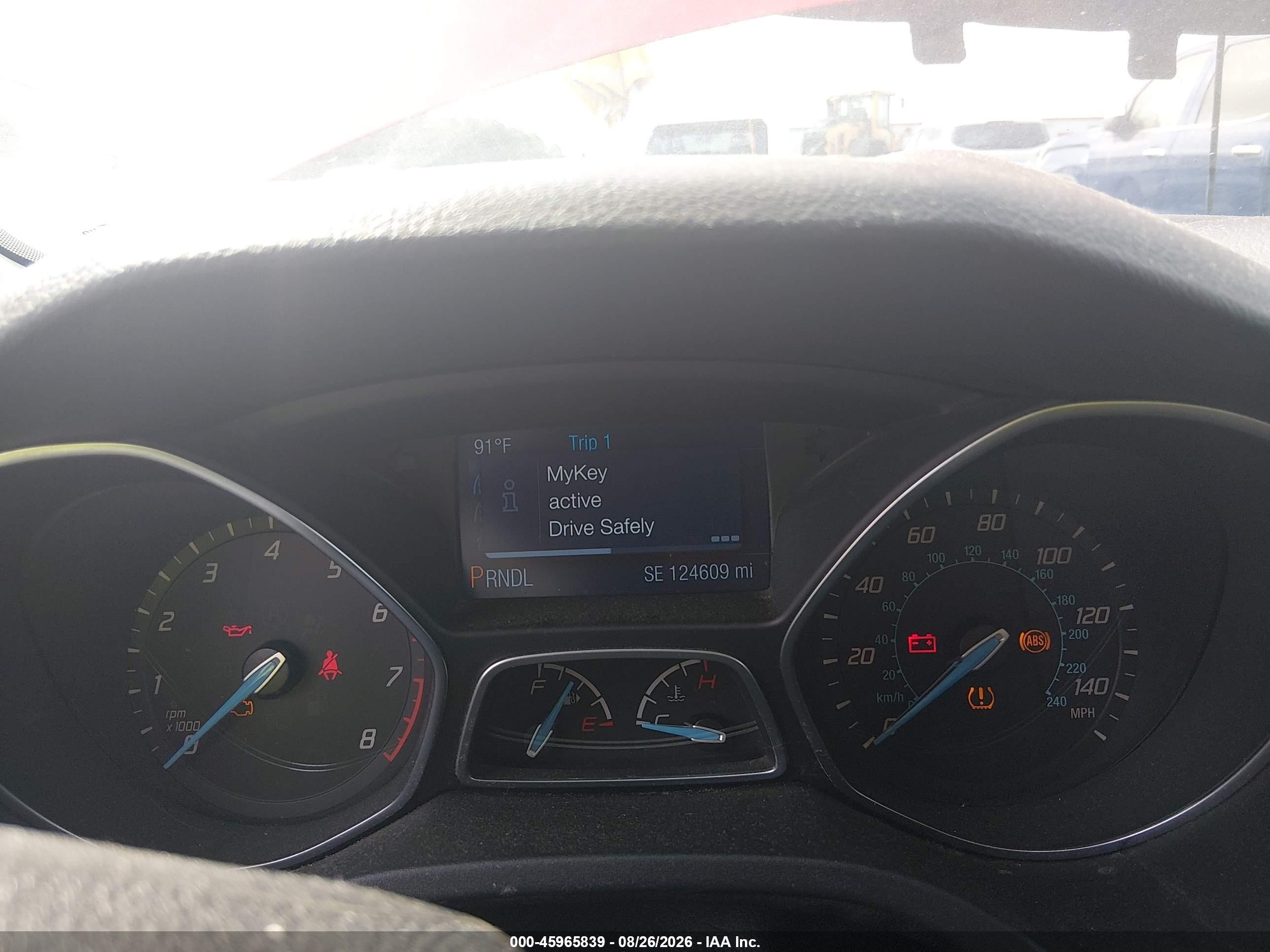2014 Ford Focus Se Red vin: 1FADP3F26EL334259